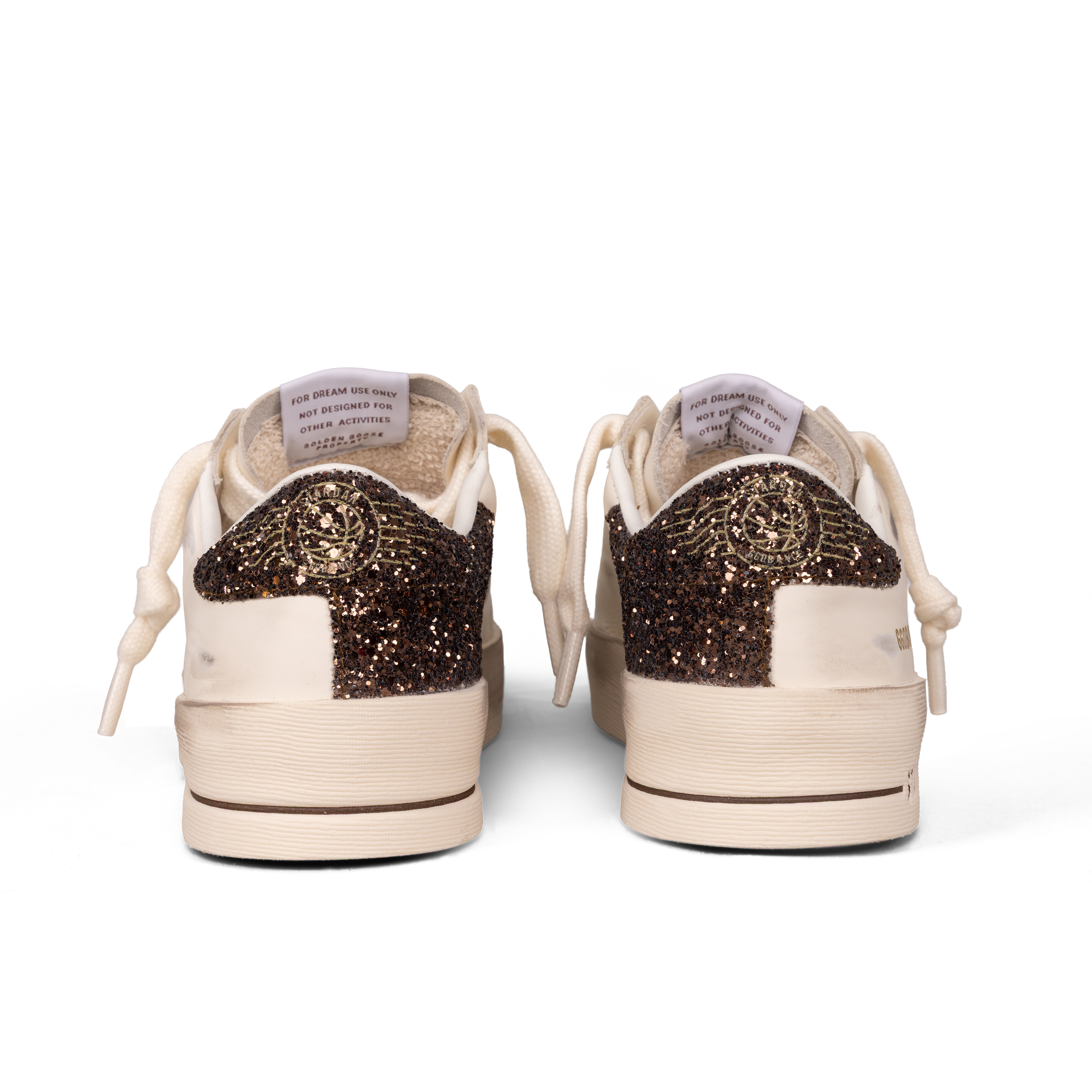 Sneakers Blancos Golden Goose Stardan Glitter Star & Heel