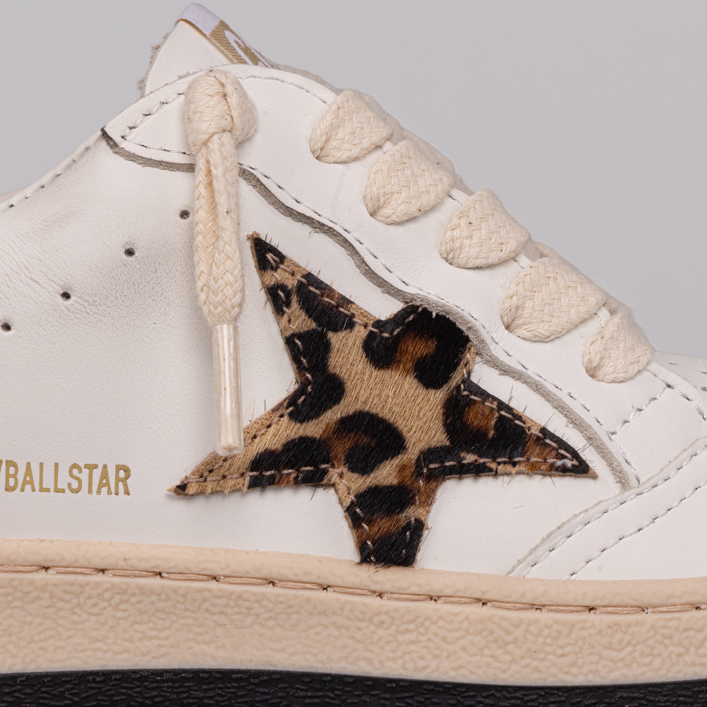 Sneakers Blancos Golden Goose Ballstar Glitter Horsy