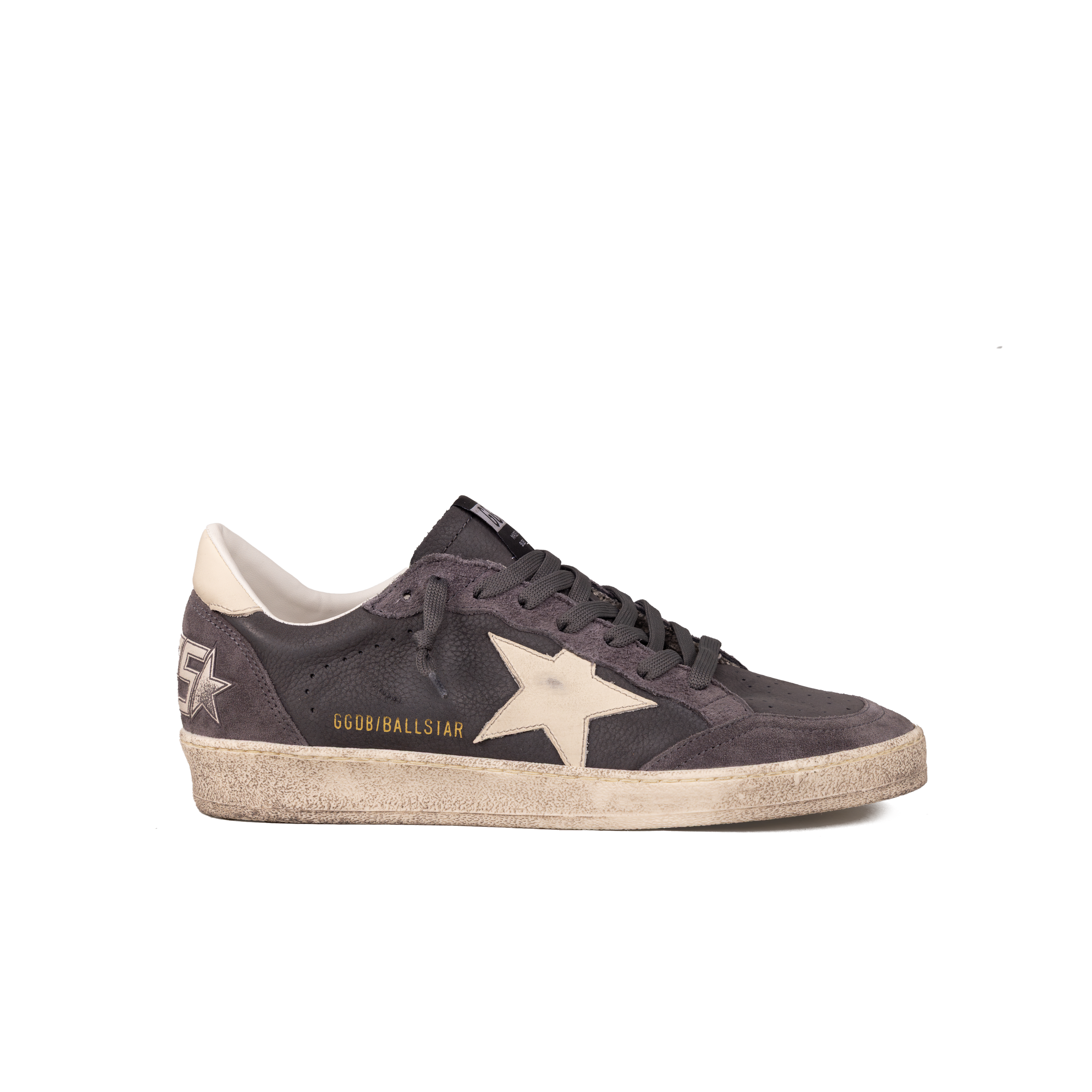 Sneakers Gris Golden Goose Ballstar Nabuk