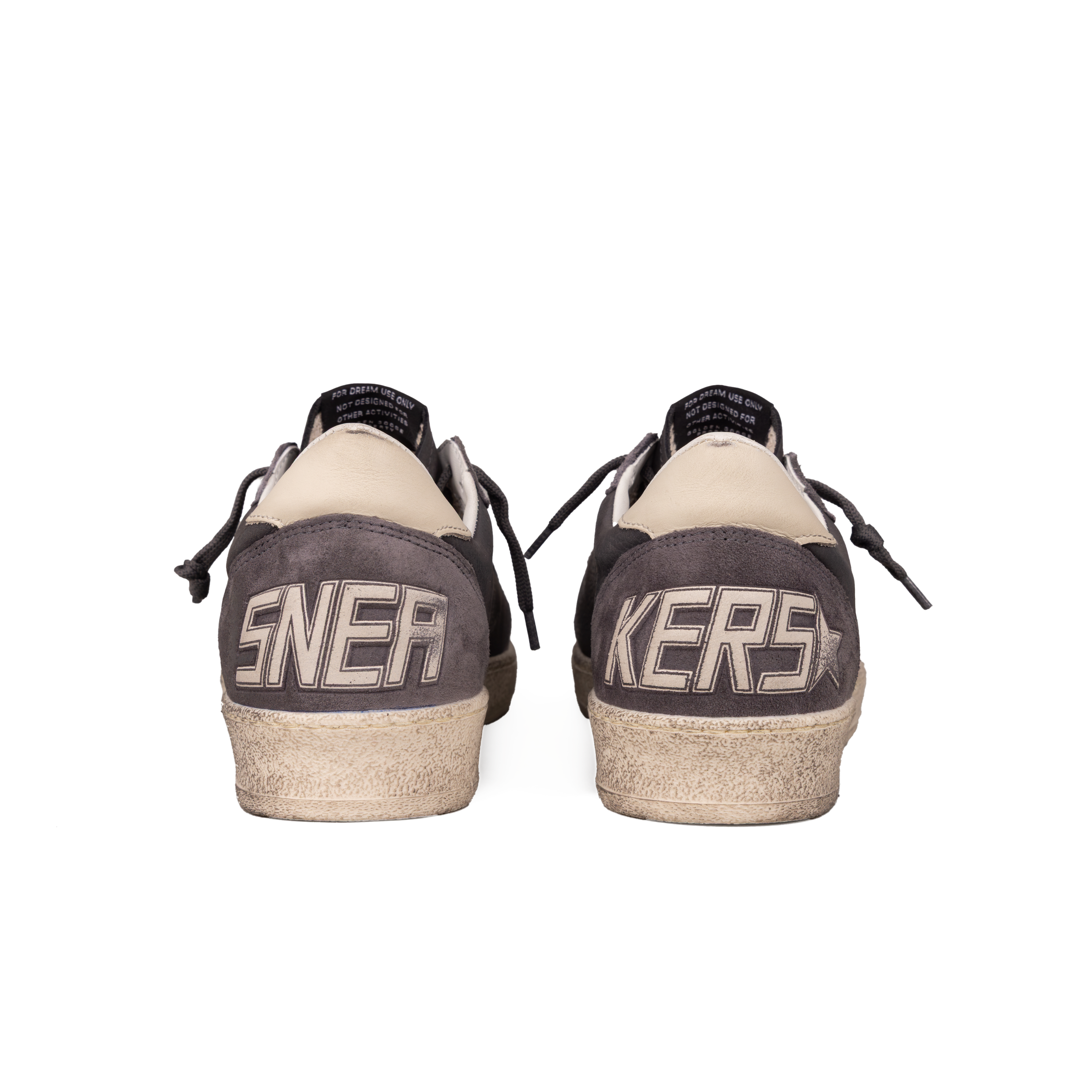 Sneakers Gris Golden Goose Ballstar Nabuk