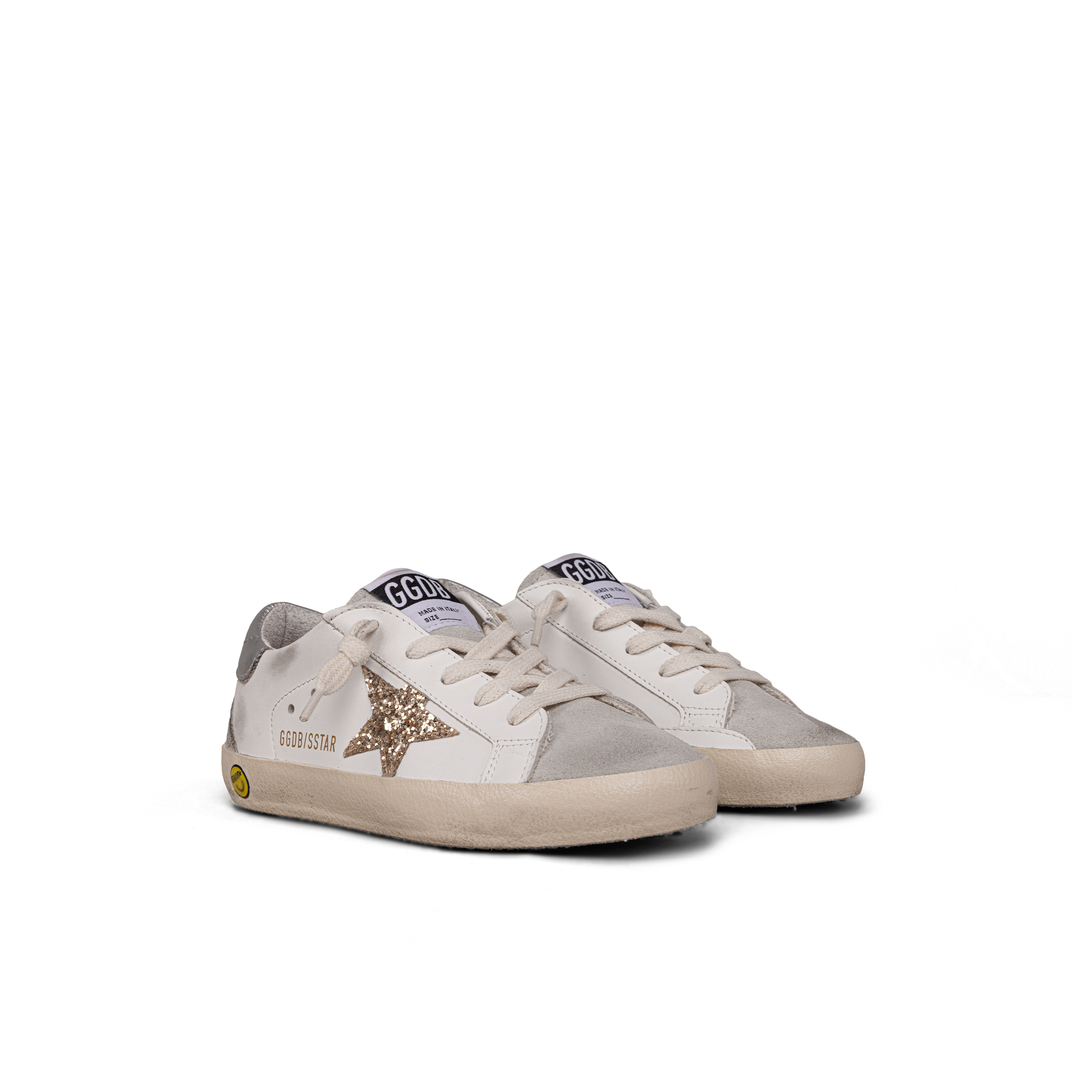 Sneakers Blancos Golden Goose Super-Star Glitter Star