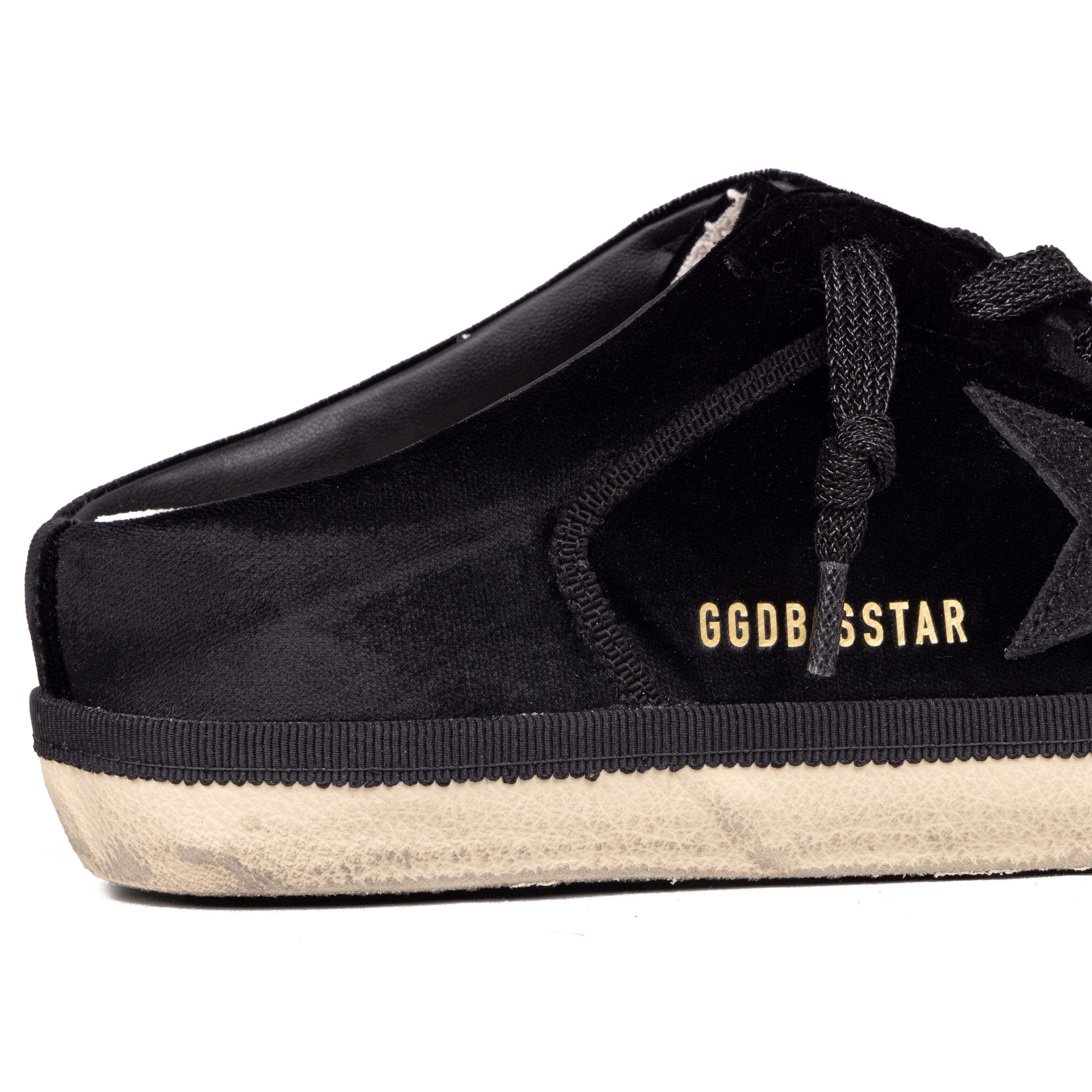 Sneakers Negros Golden Goose Super-Star Sabot Velvet
