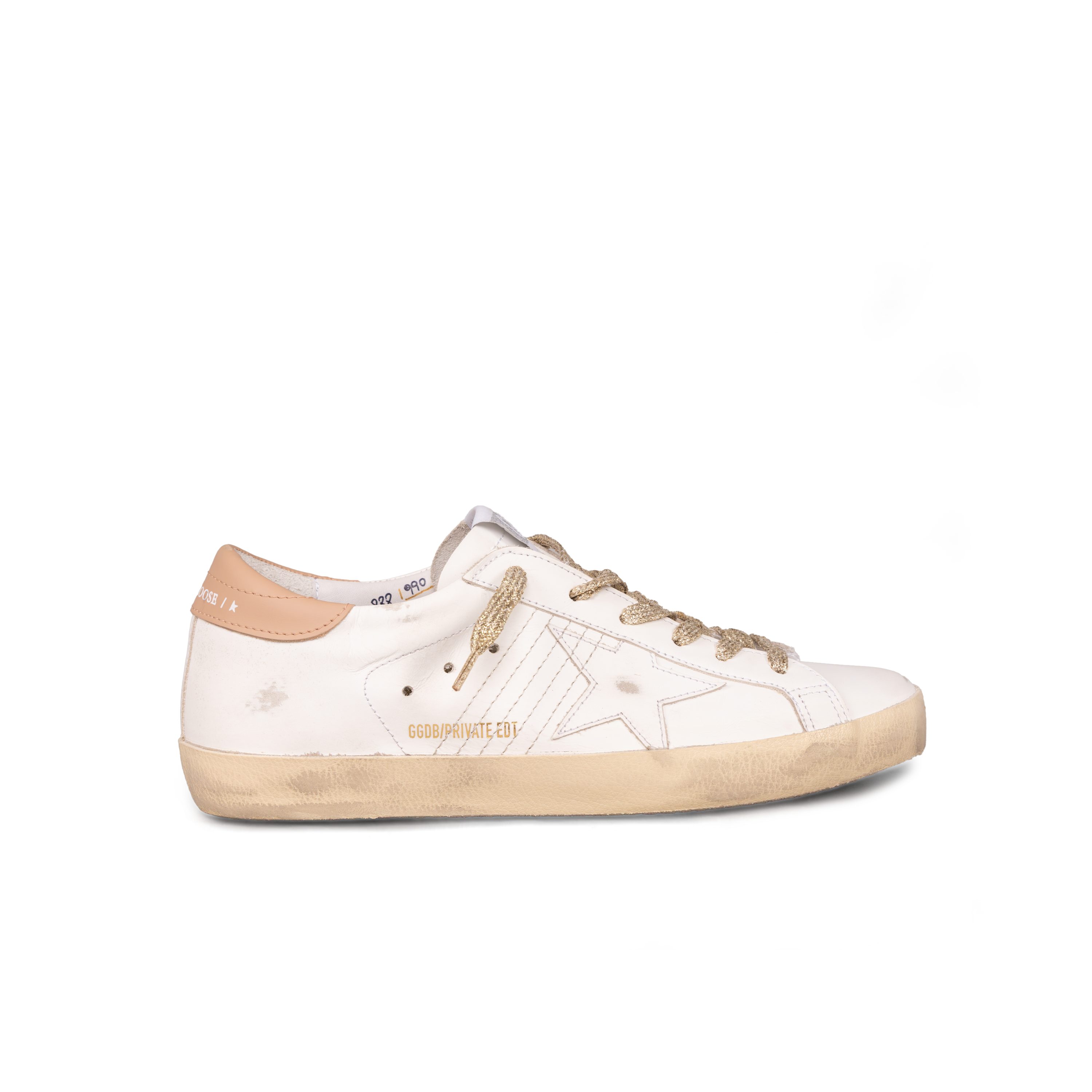 Sneakers Blancos Golden Goose Super-Star Brown Toe