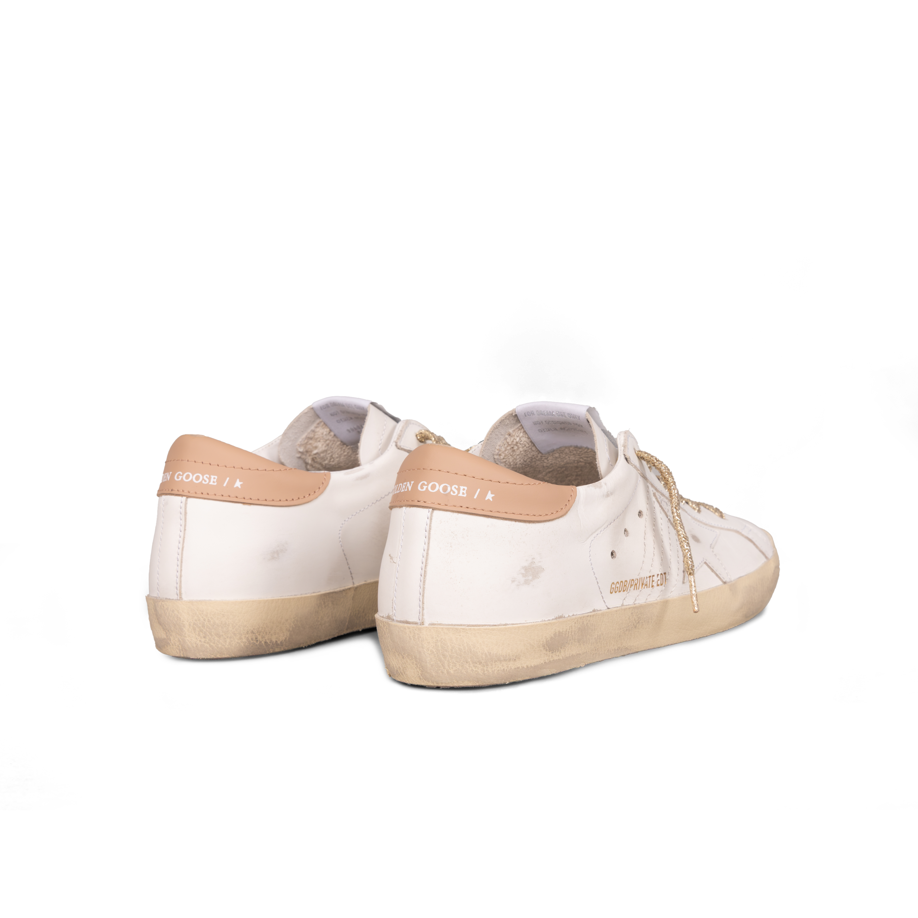 Sneakers Blancos Golden Goose Super-Star Brown Toe