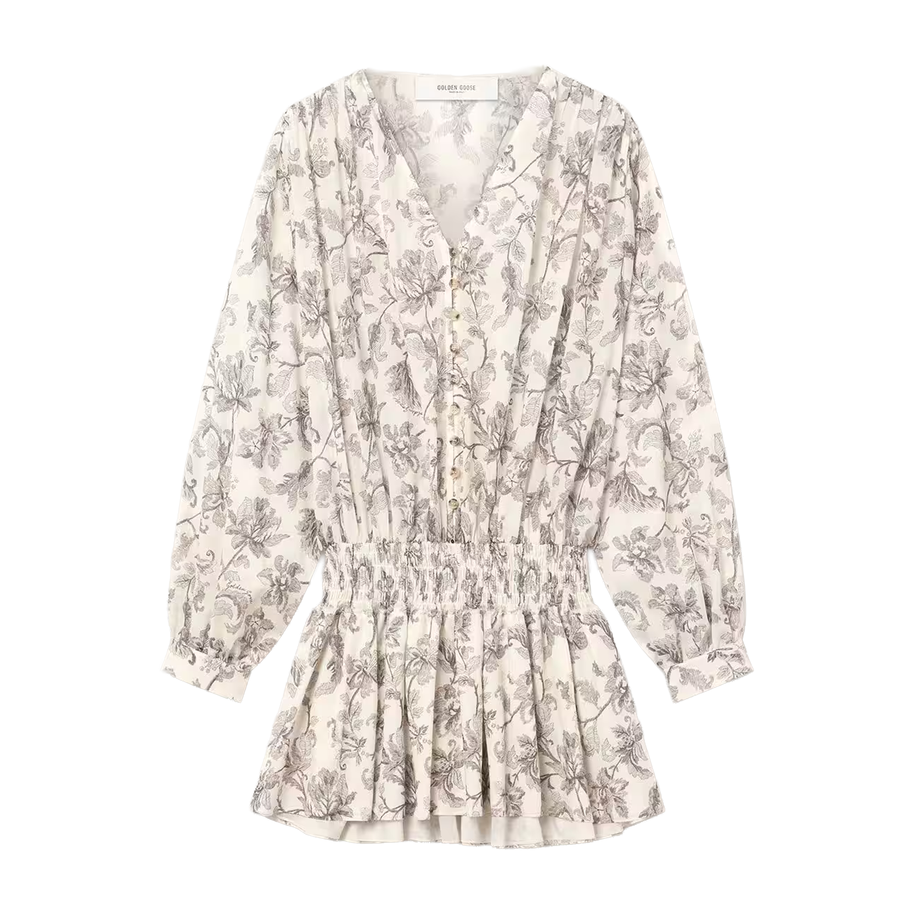 Vestido Blanco Golden Goose Polidora