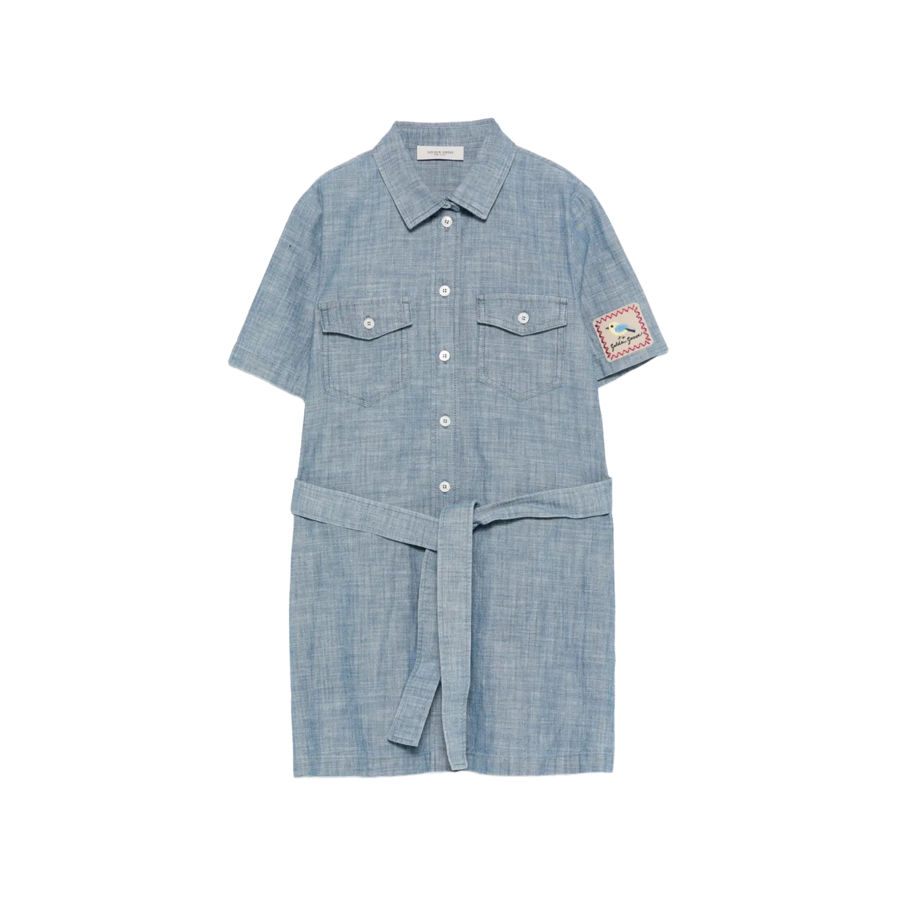 Vestido Denim Golden Goose Chambray Label