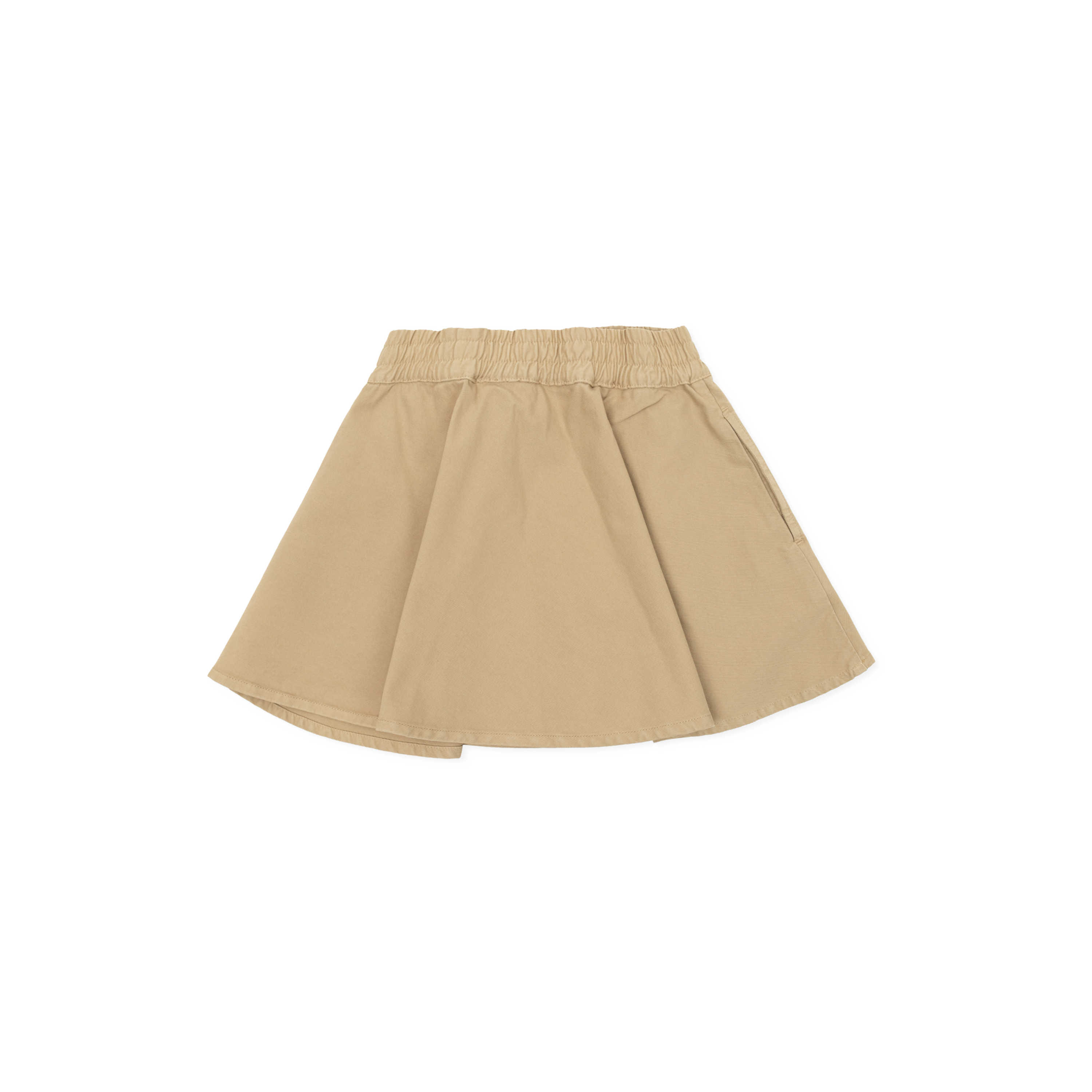Falda Beige Golden Goose Print