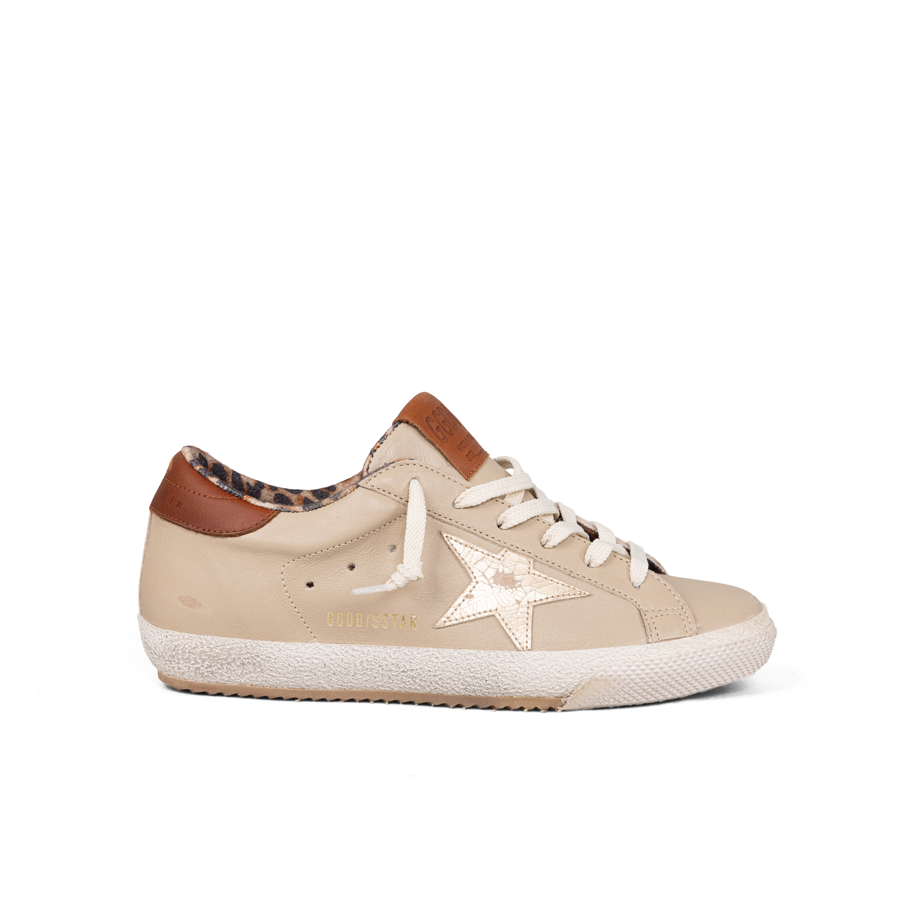 Sneakers Beige Golden Goose Super-Star Suede