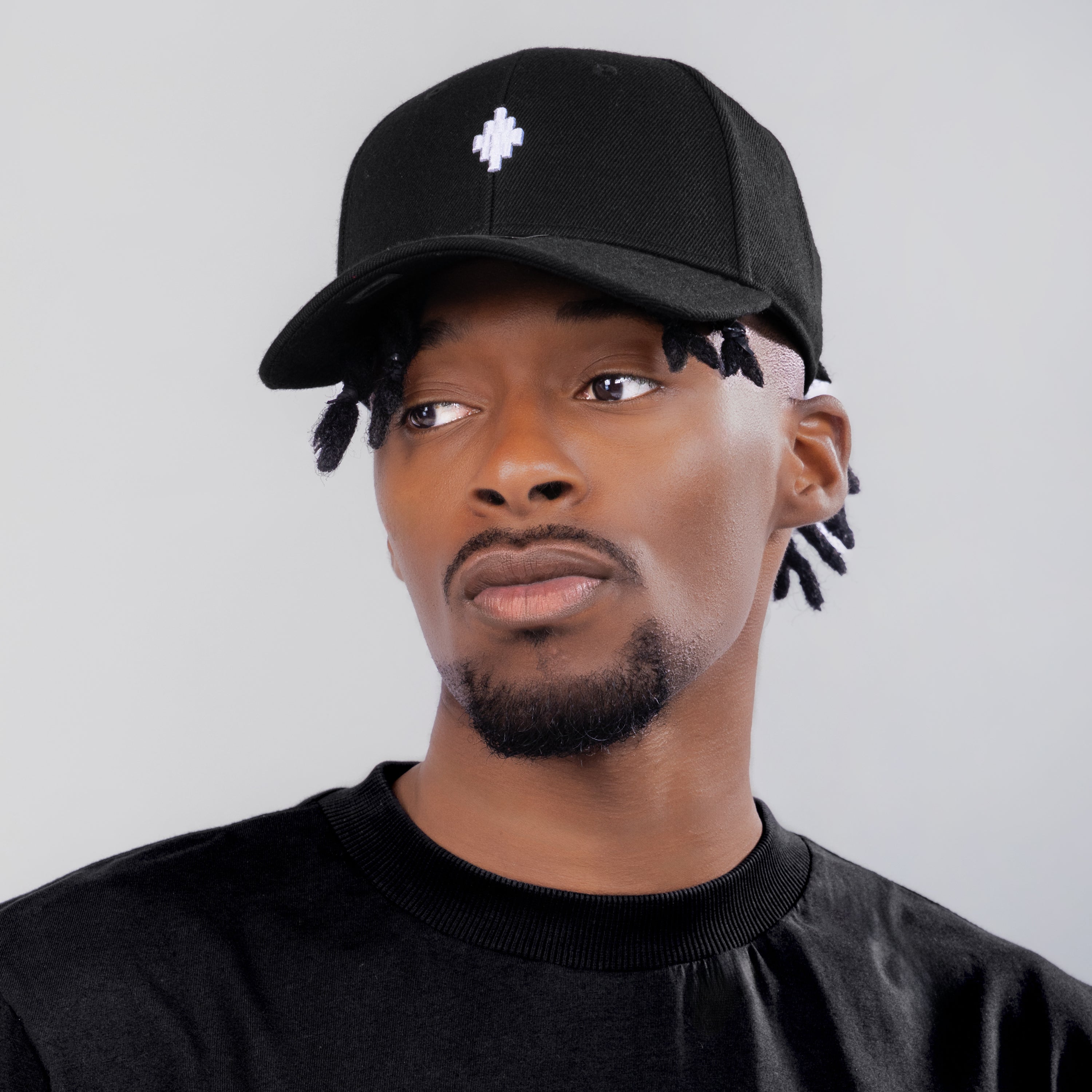 Gorra Negra Marcelo Burlon Cross