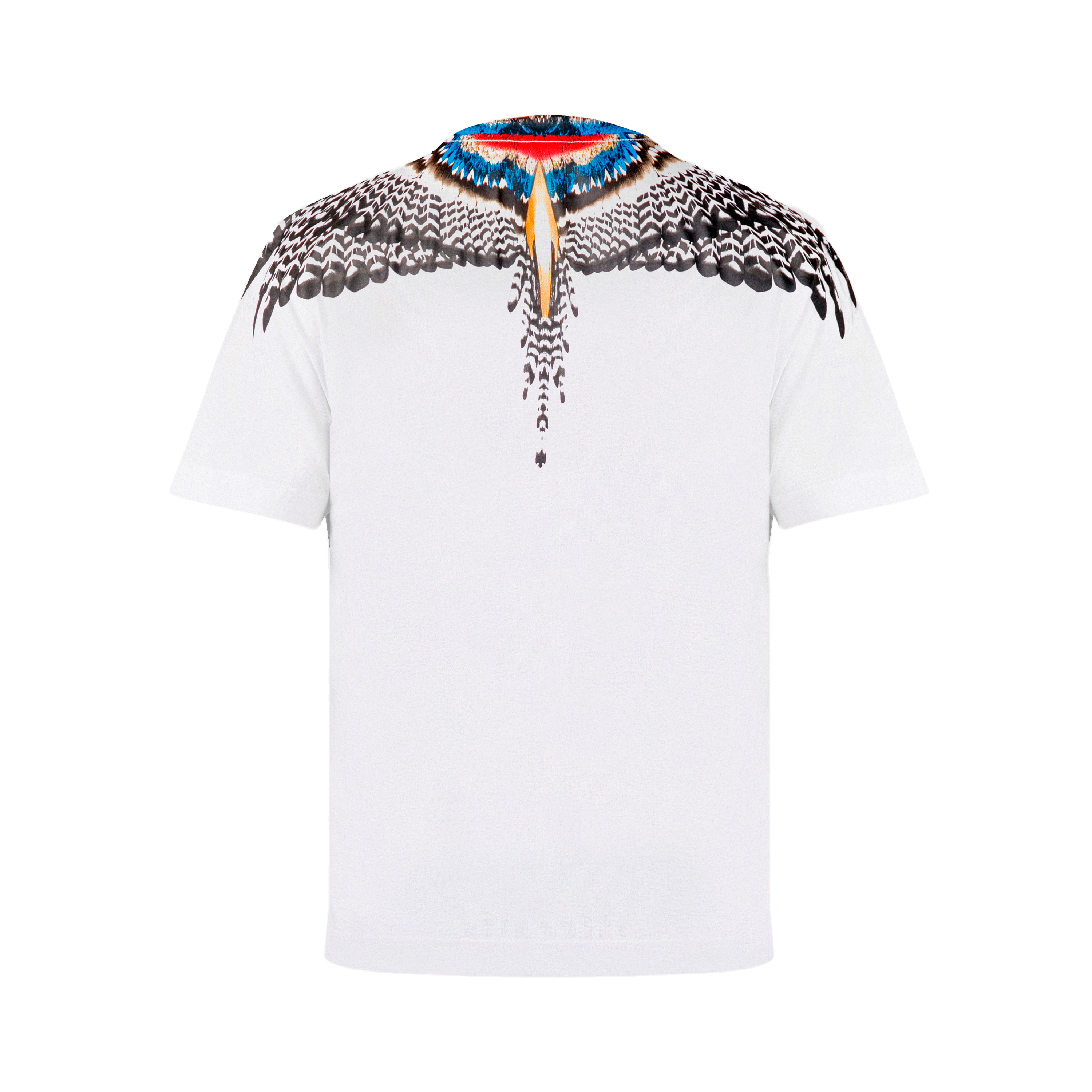 Camiseta Blanca Azul Marcelo Burlon Motivo Alas