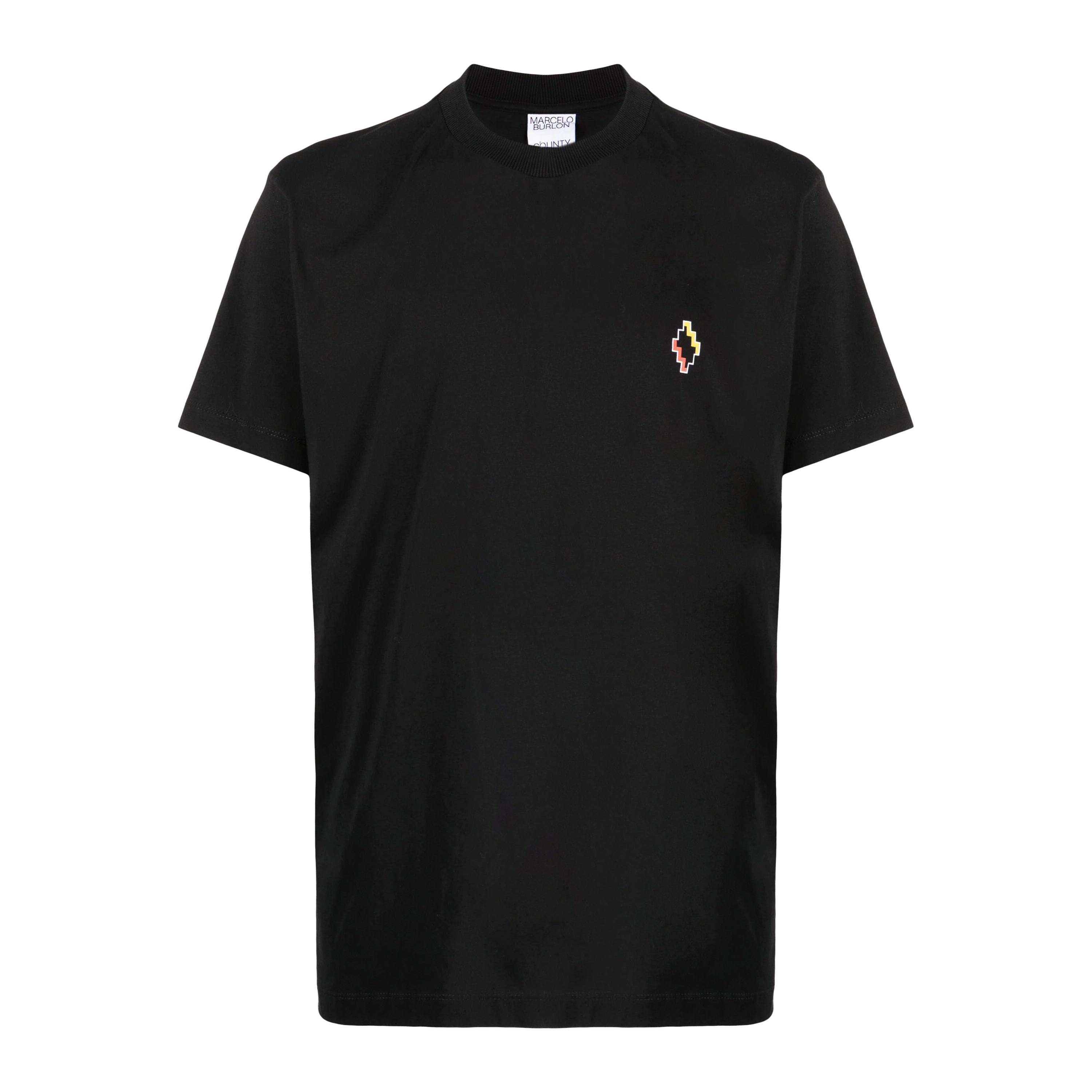 Camiseta Negra Marcelo Burlon County Club