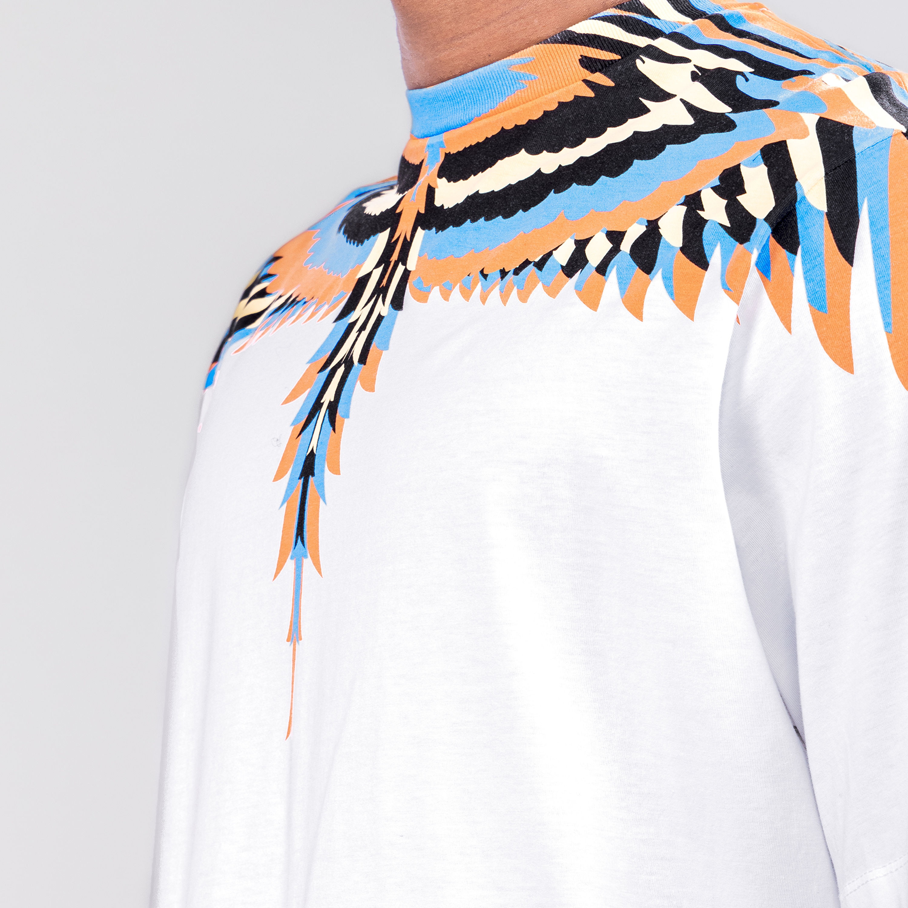 Camiseta Blanca Marcelo Burlon Optical Wings