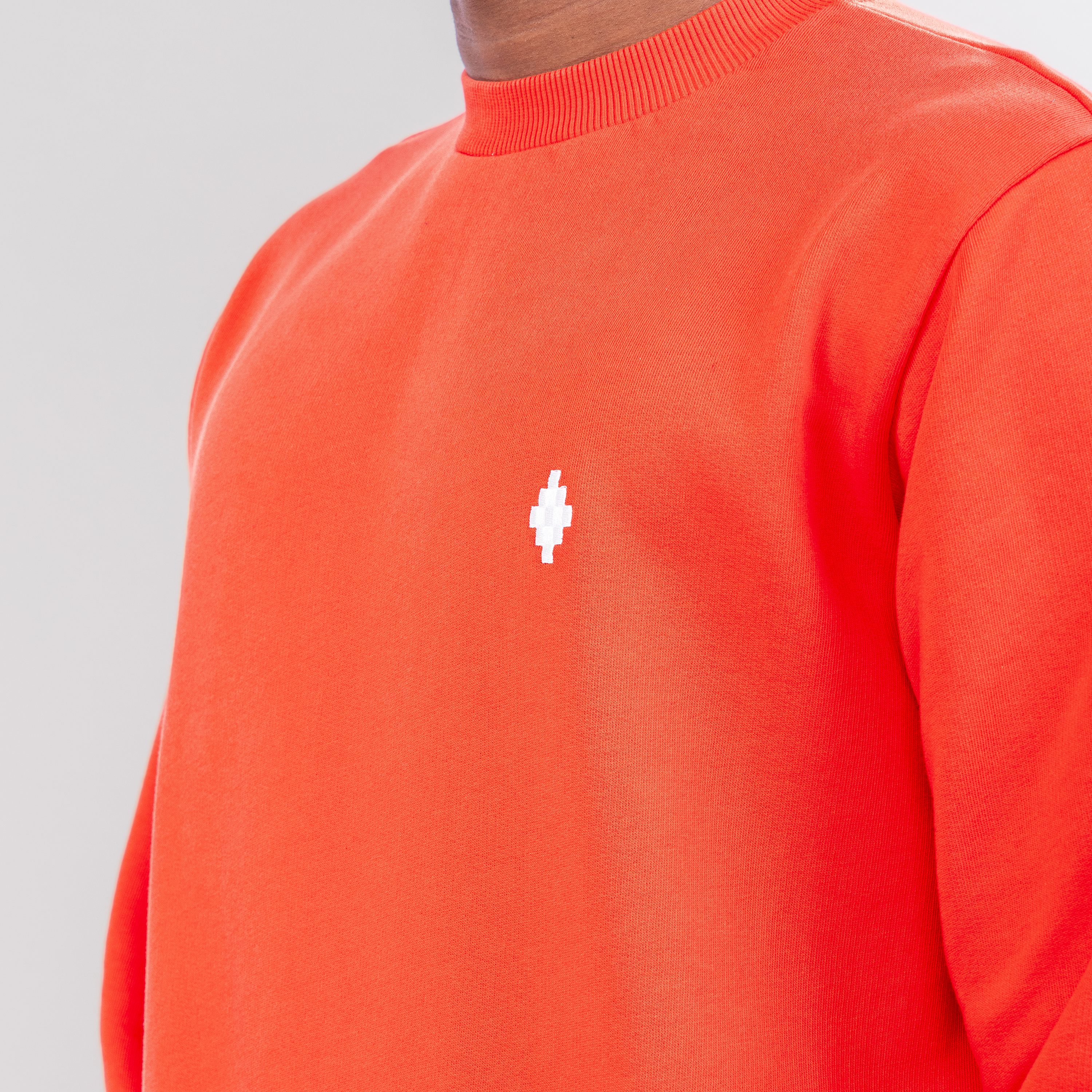 Suéter Naranja Marcelo Burlon Burlon Cross