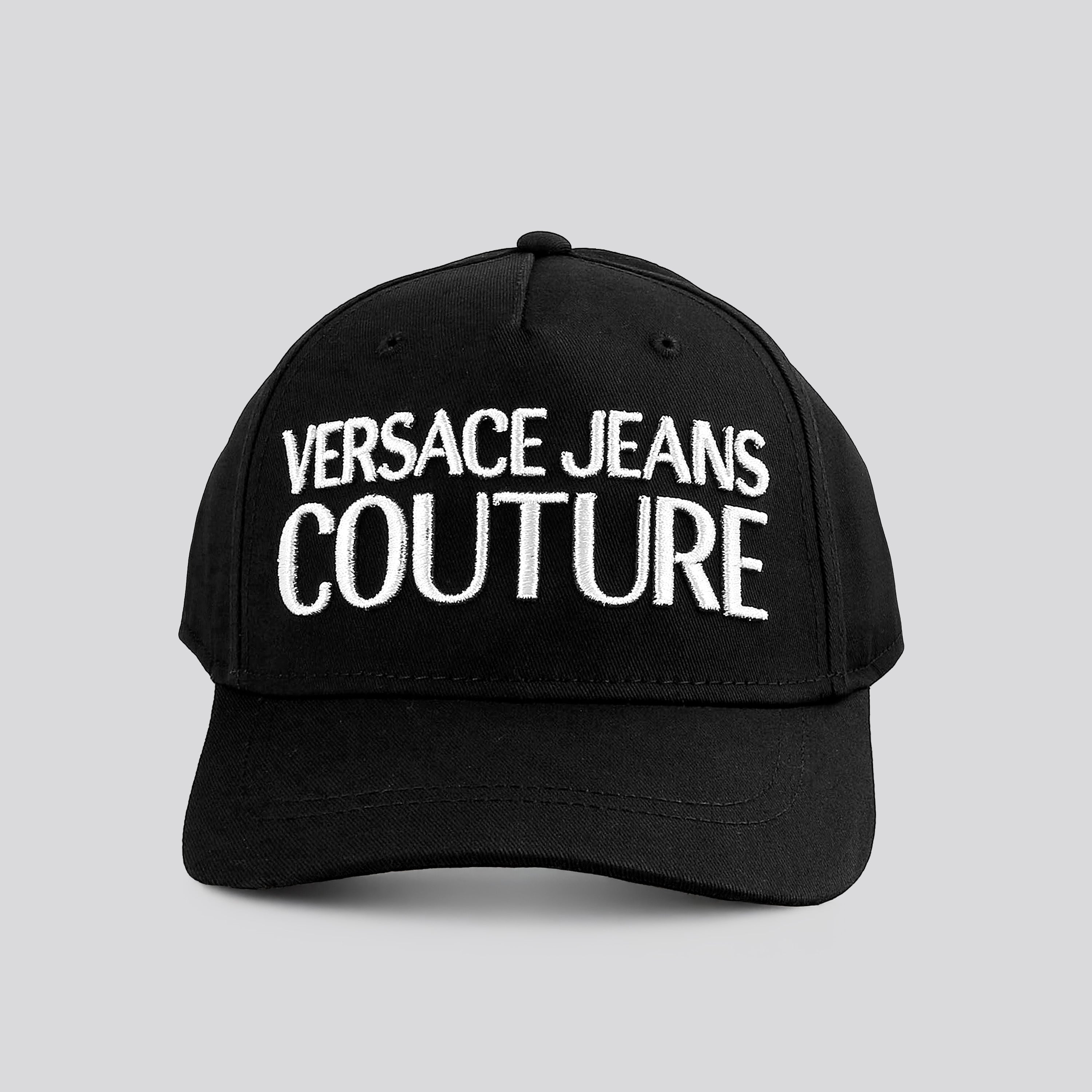 Gorra Negro Versace Jean Couture Vjc Gold Logo