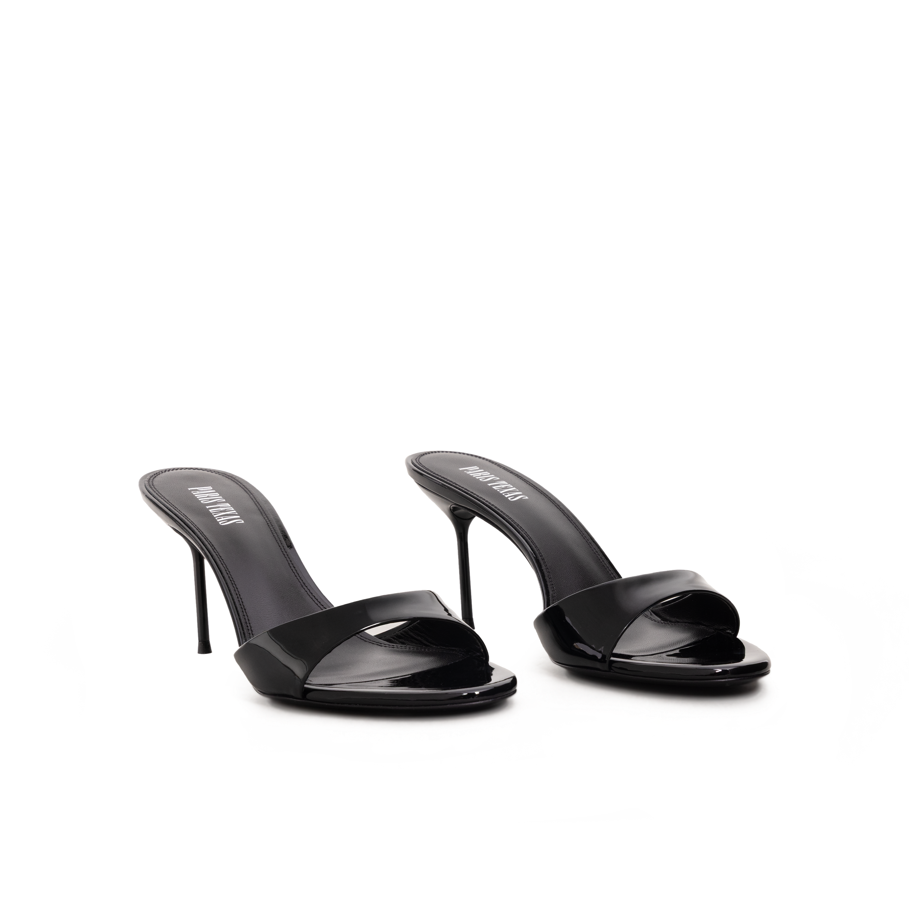 Sandalias Negras Paris Texas Lidia Mule 70mm
