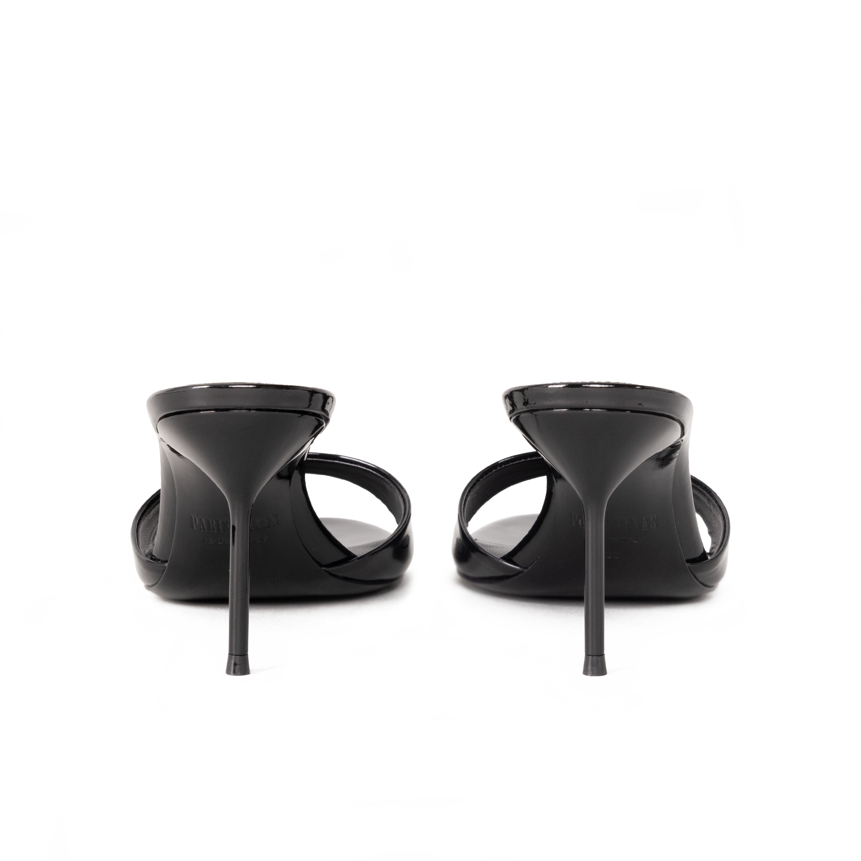 Sandalias Negras Paris Texas Lidia Mule 70mm