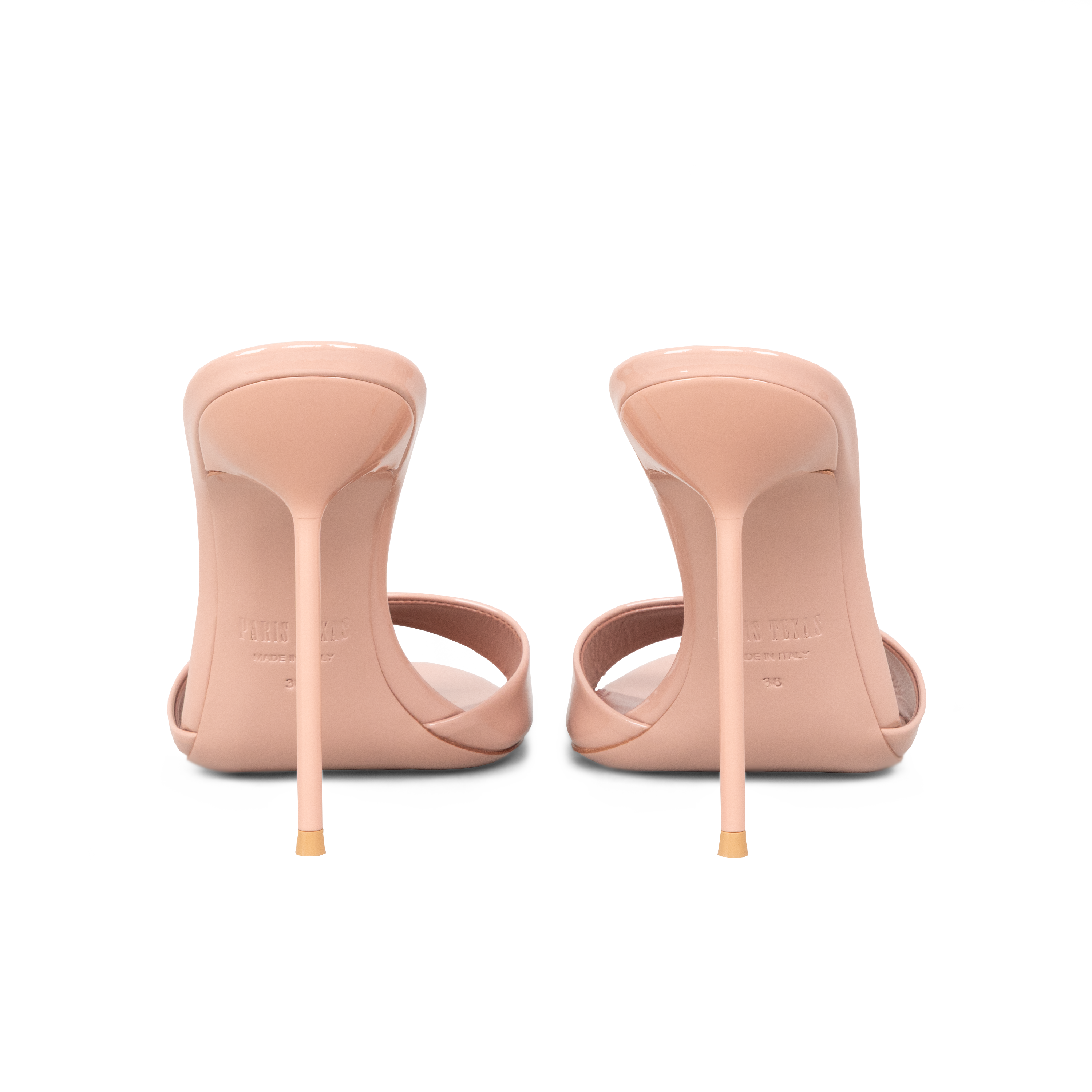Sandalias Rosadas Paris Texas Lidia Mule 105 Mm