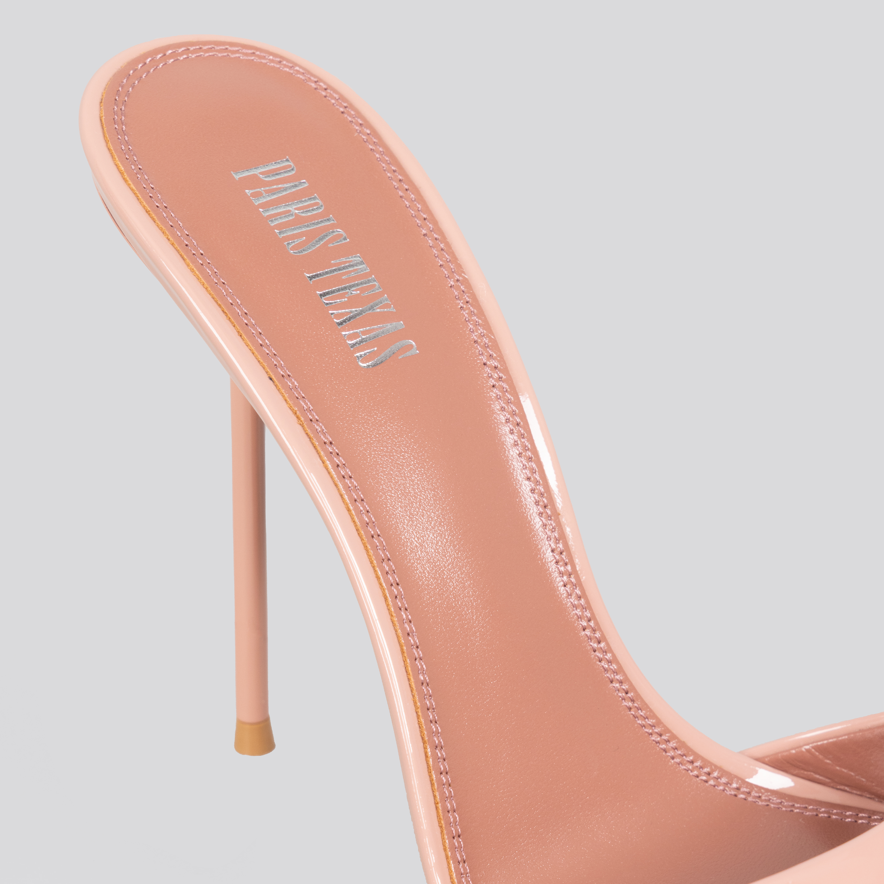 Sandalias Rosadas Paris Texas Lidia Mule 105 Mm