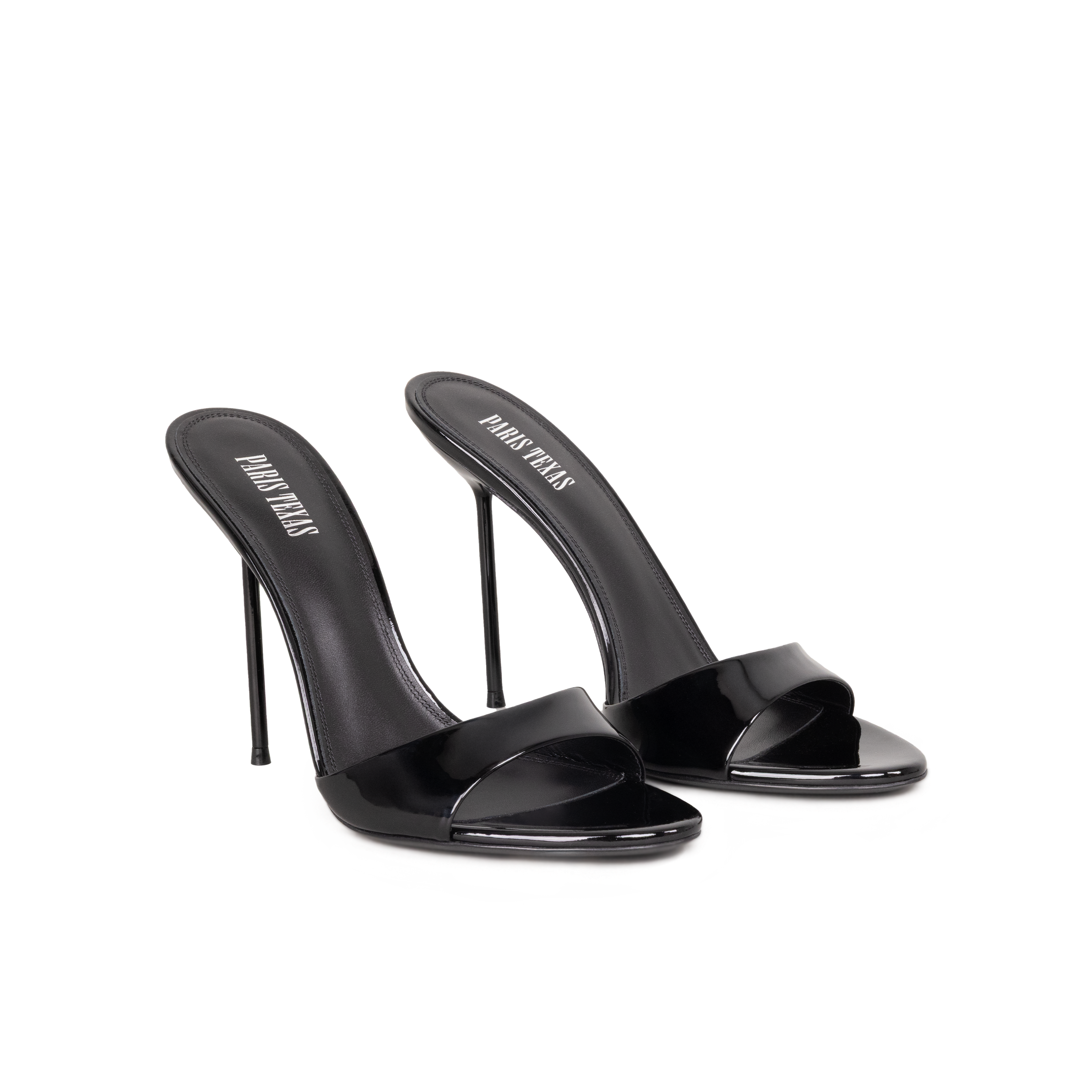 Sandalias Negras Paris Texas Lidia Mule 105 Mm