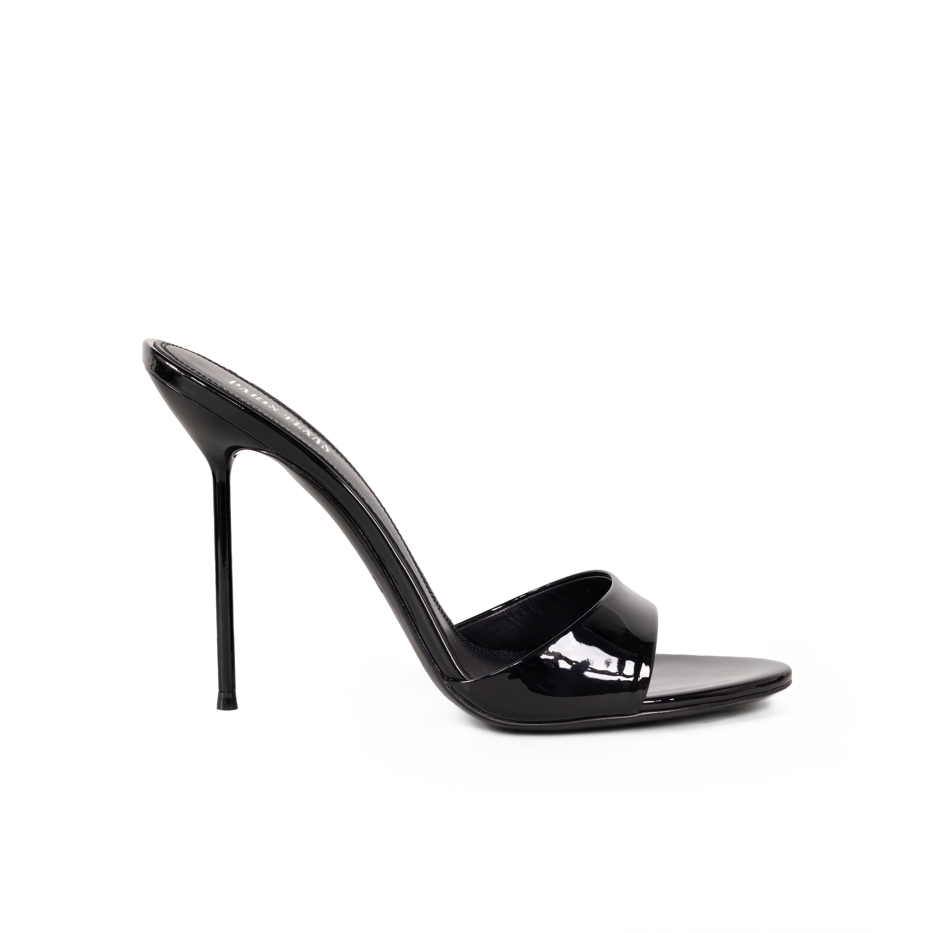 Sandalias Negras Paris Texas Lidia Mule 105 Mm