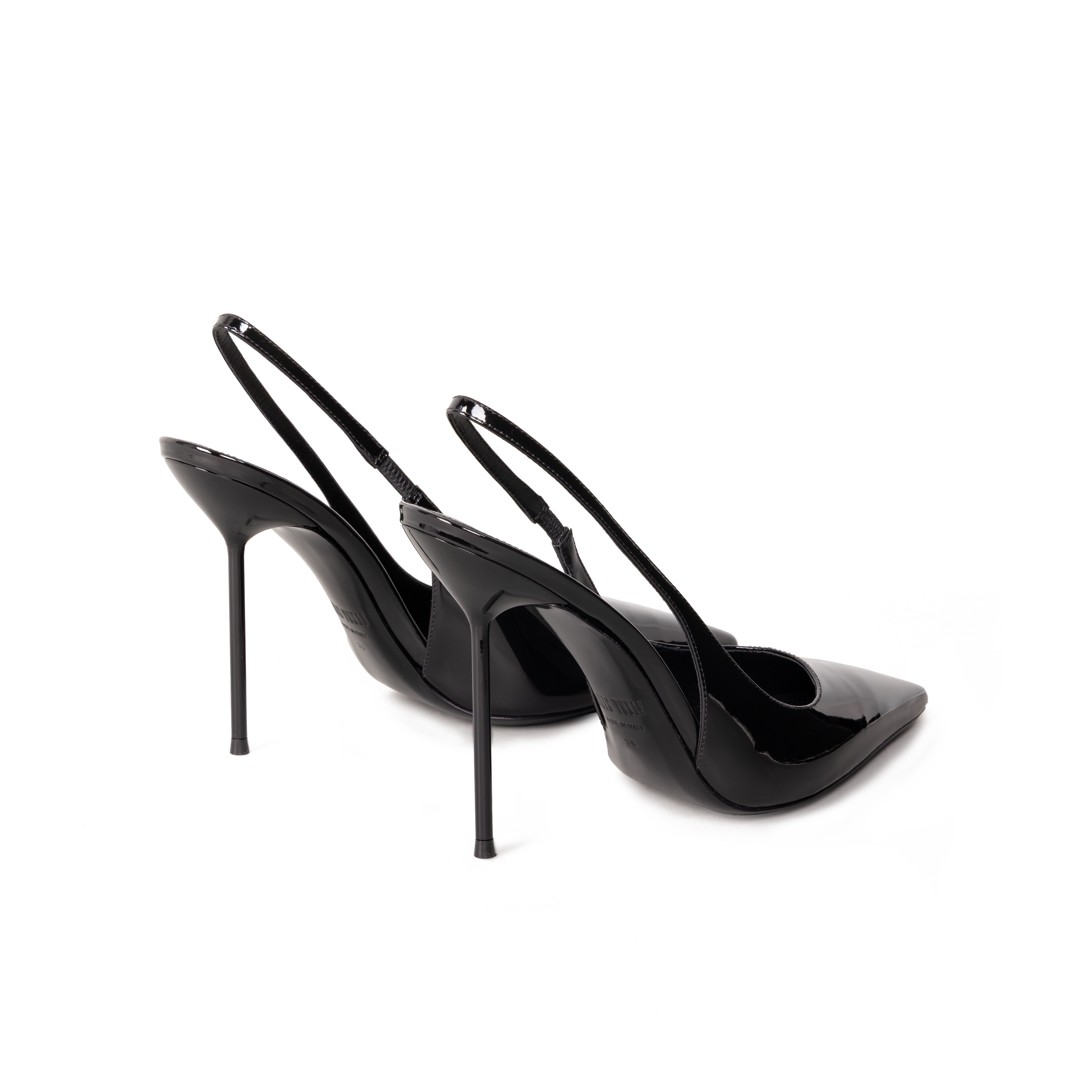 Sandalias Negras Paris Texas Lindia Slingback