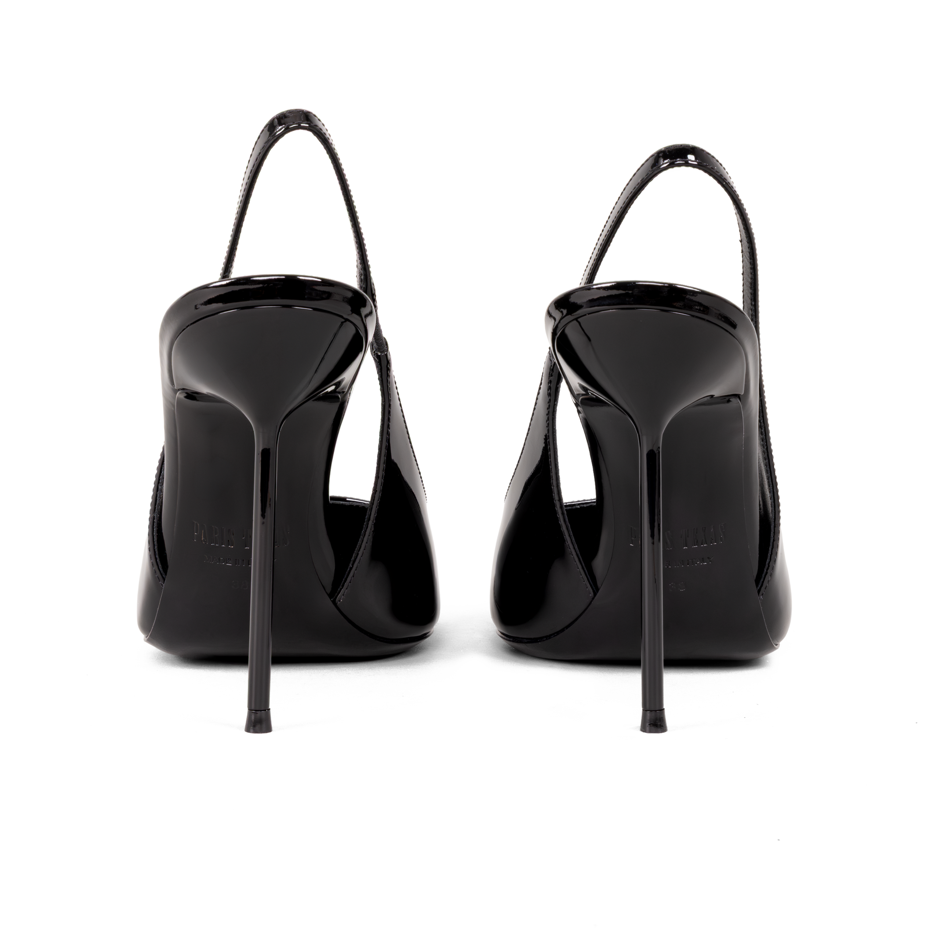 Sandalias Negras Paris Texas Lindia Slingback