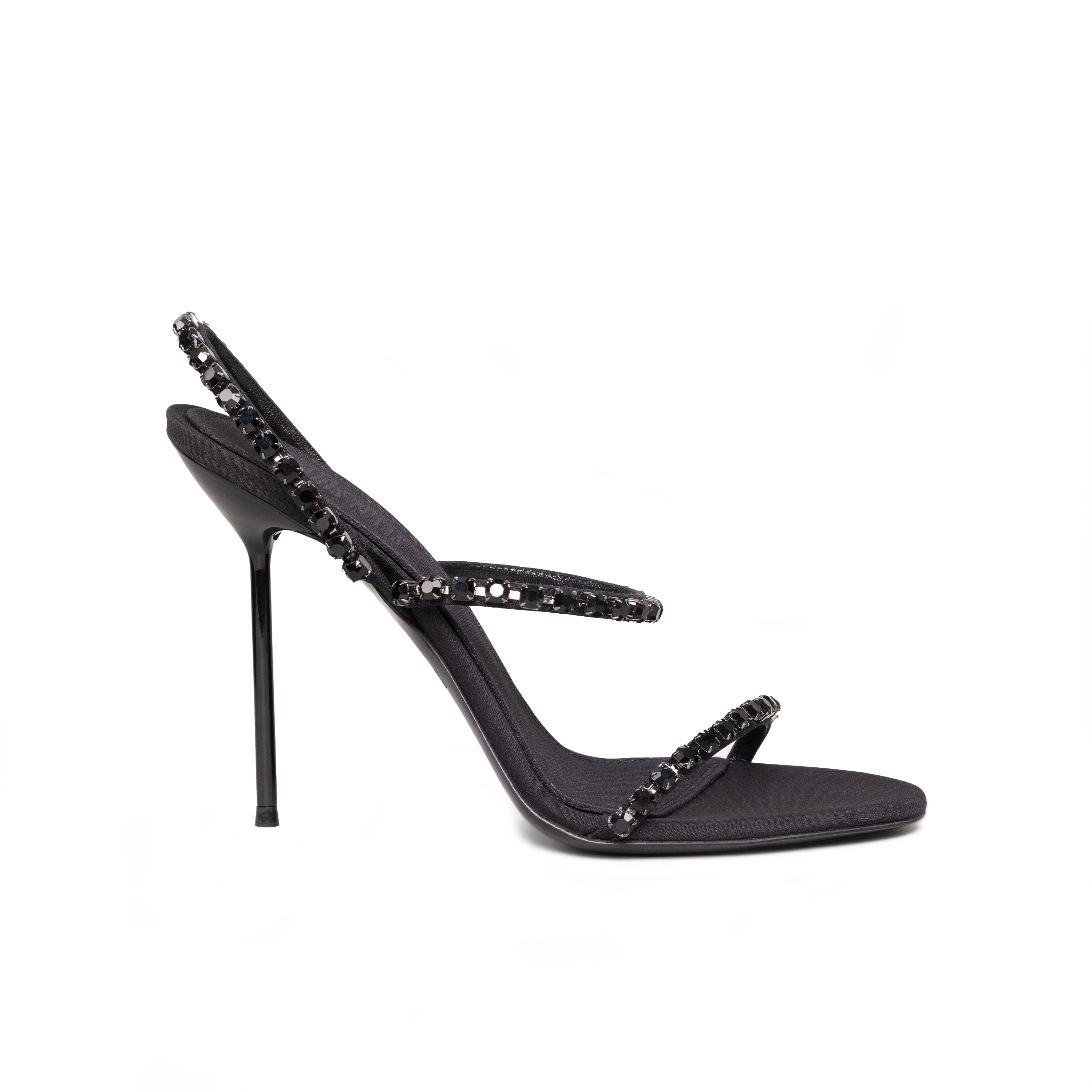 Sandalias Negras Paris Texas Lidia Slingback