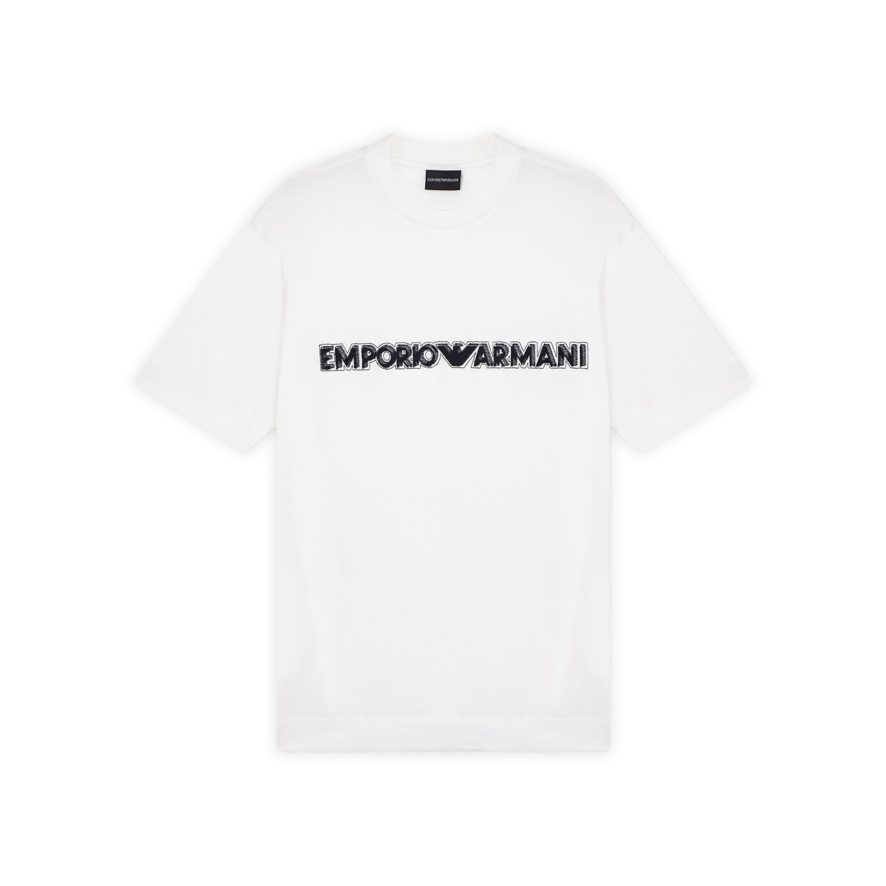 Camiseta Blanca Armani Emporio Logo