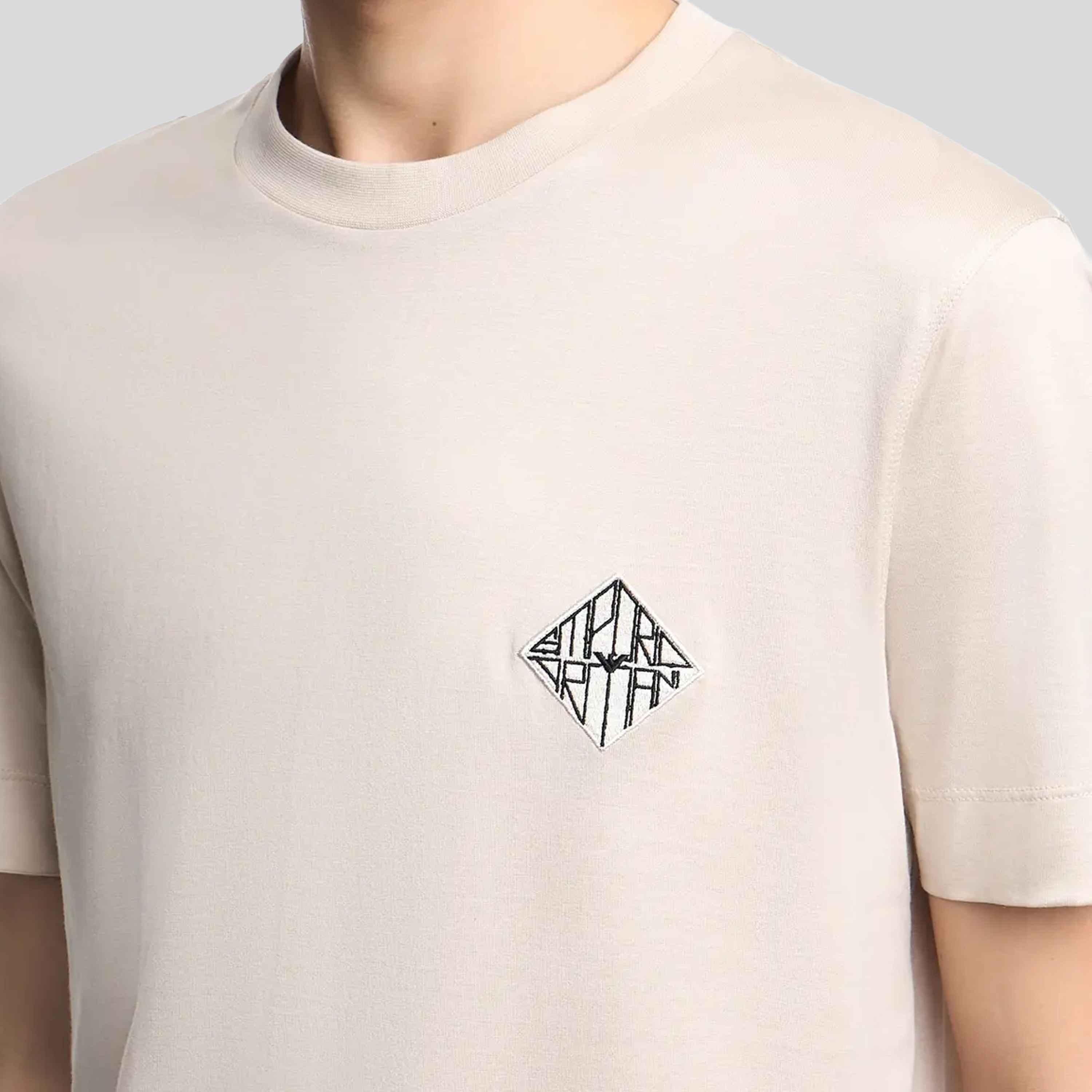 Camiseta Beige Emporio Armani Eagle
