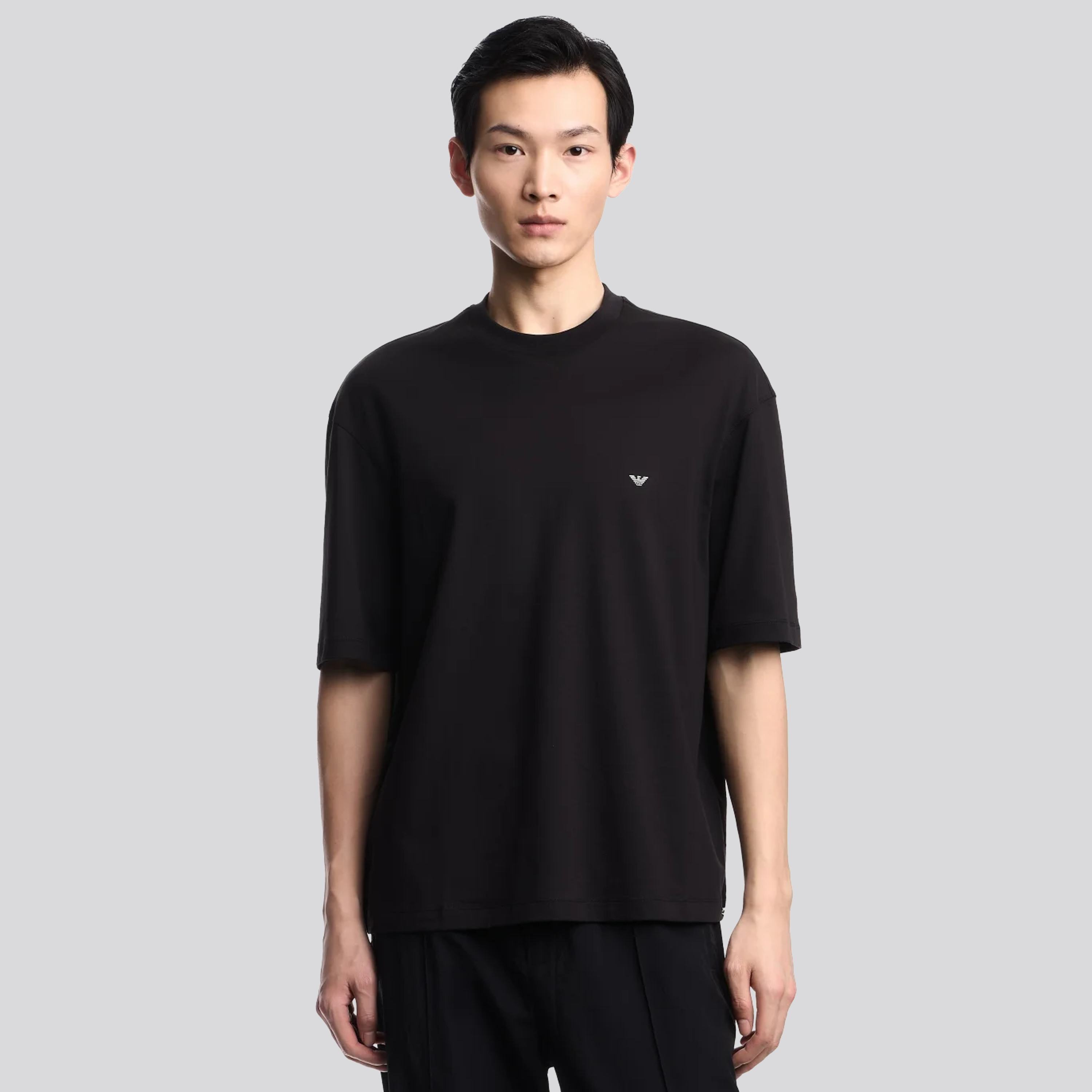 Camiseta Negra Emporio Armani Back Emporio