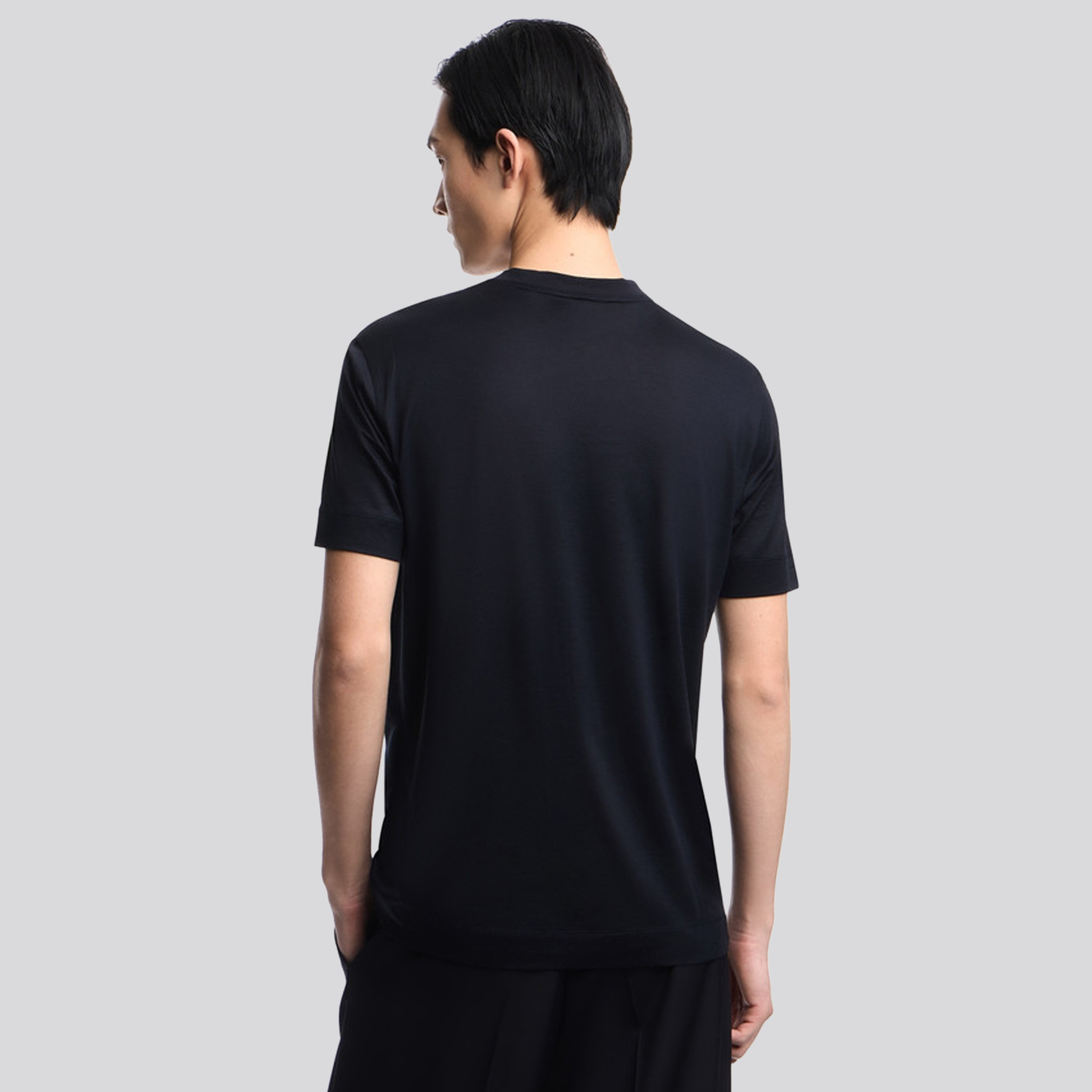 Camiseta Negra Emporio Armani Eagle