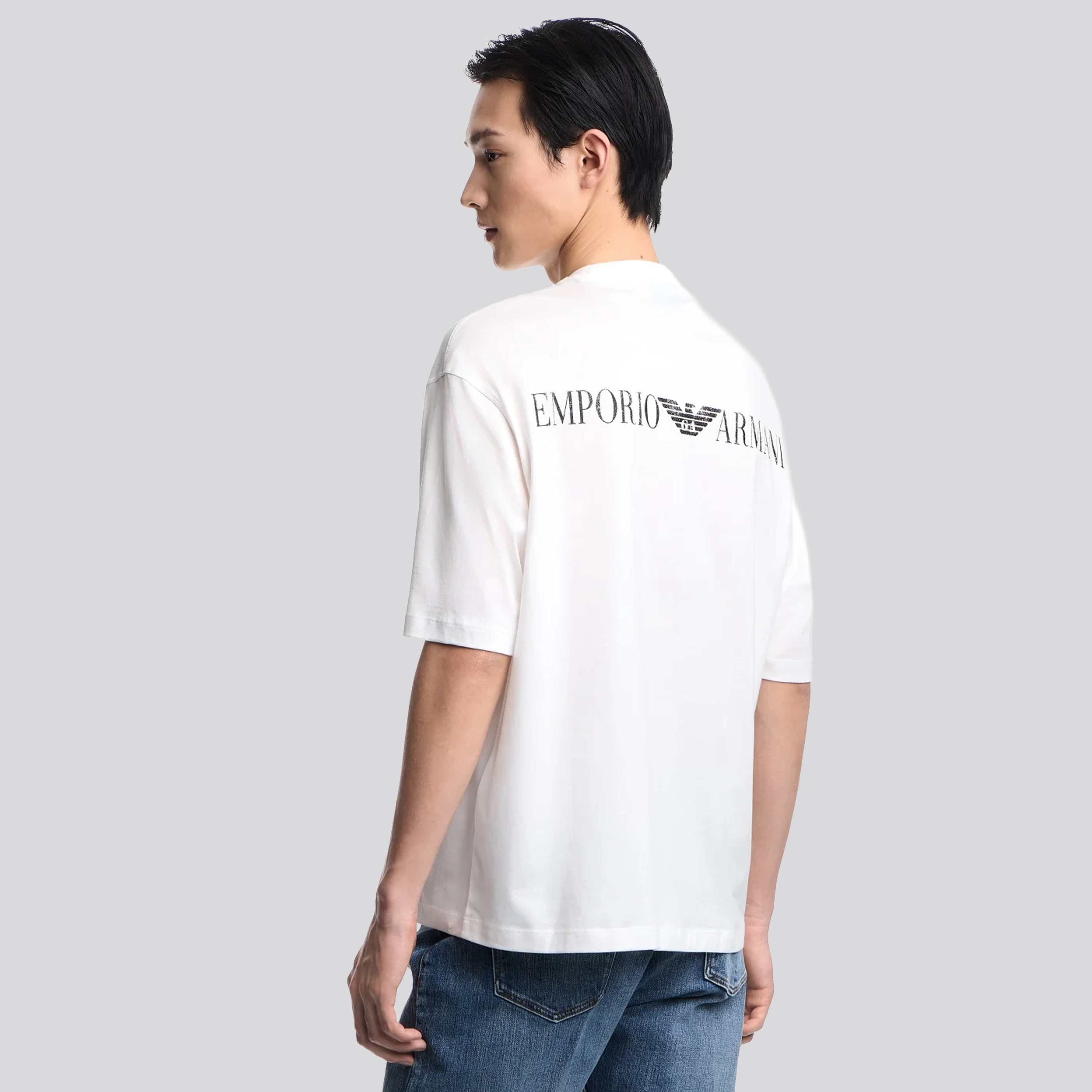 Camiseta Blanca Emporio Armani Back Emporio