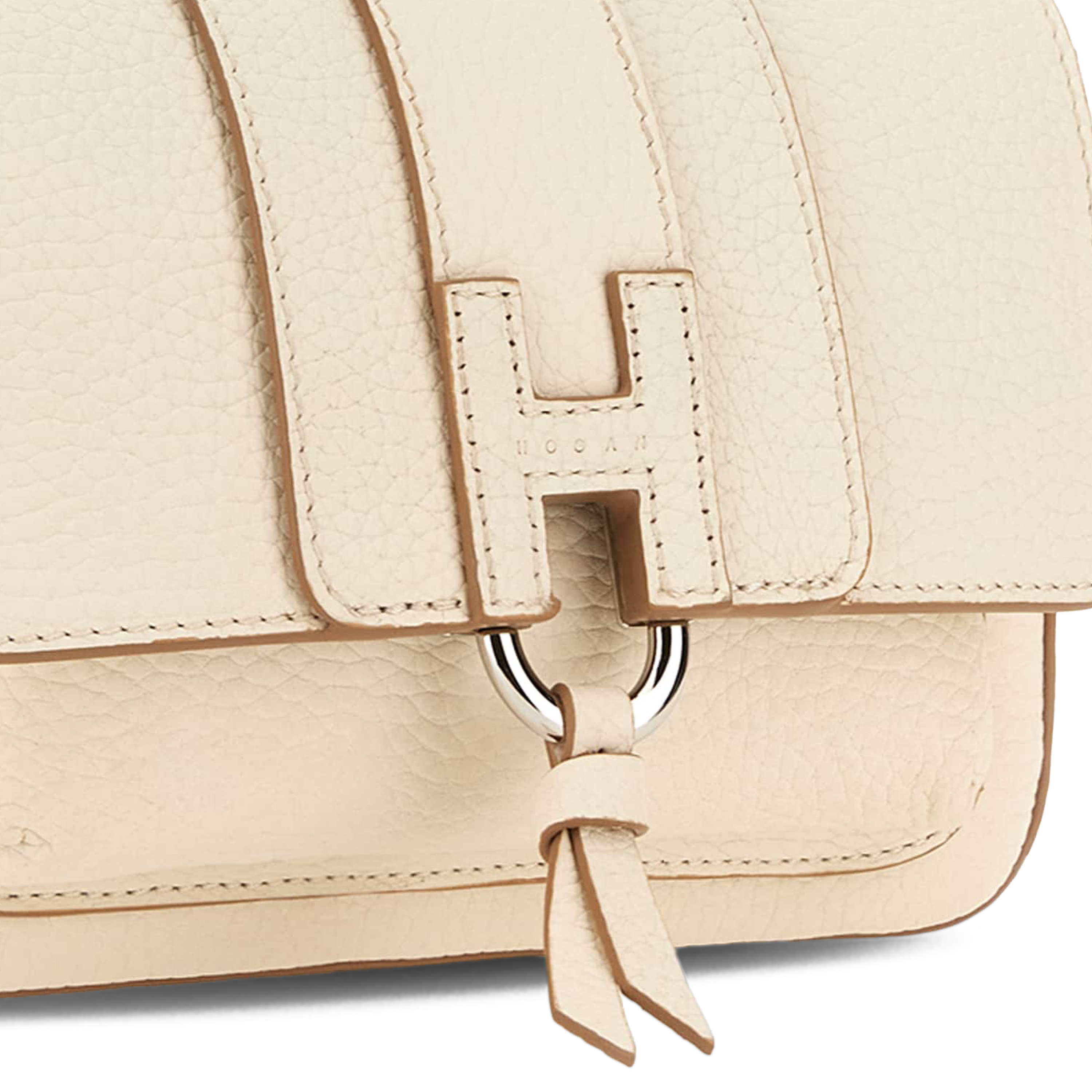 Cartera Ivory Hogan Flap Trend
