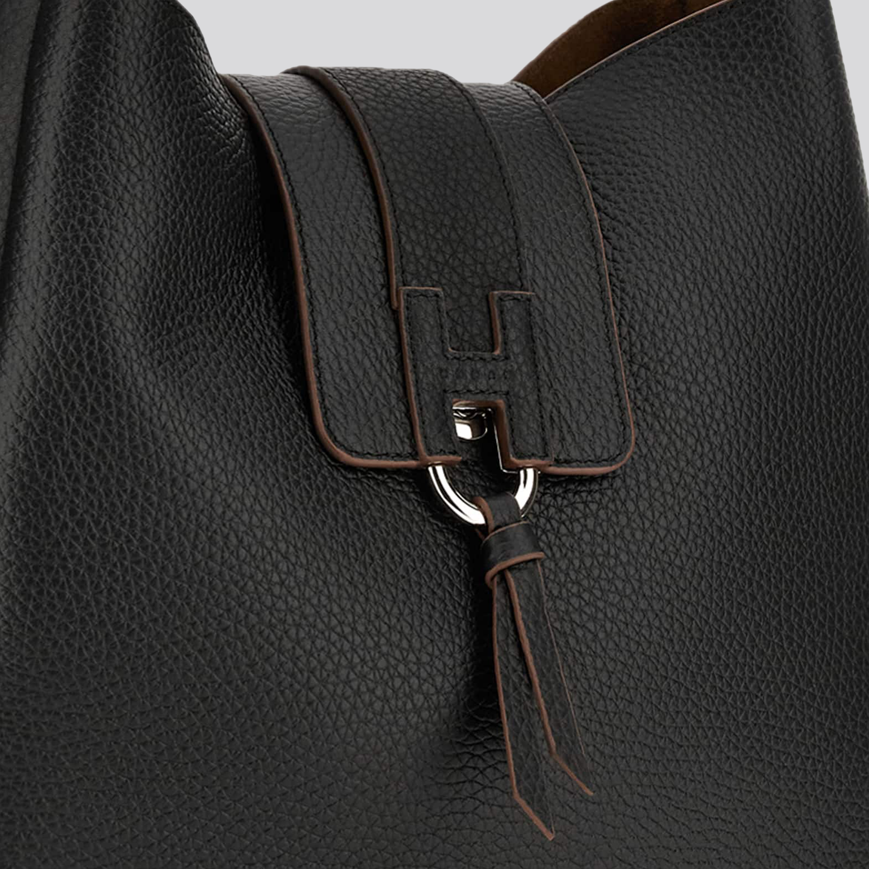 Cartera Negro Hogan H B-Buckle