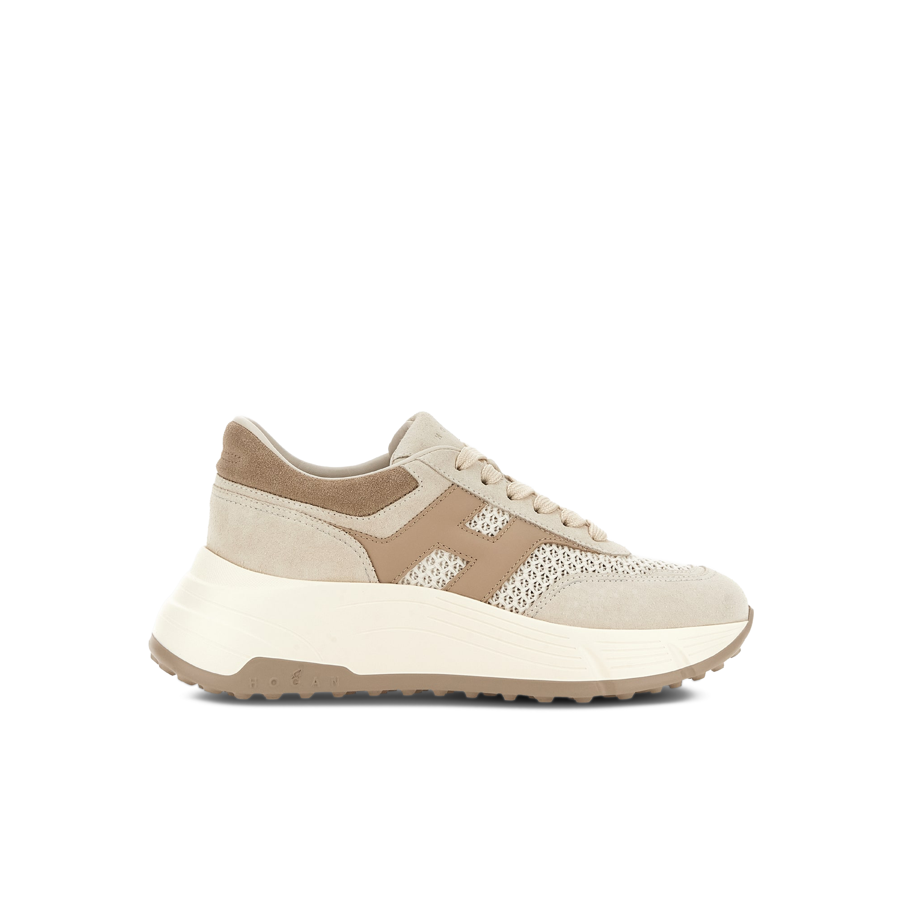 Sneakers Blancos Hogan Hi Fi Allacciato H