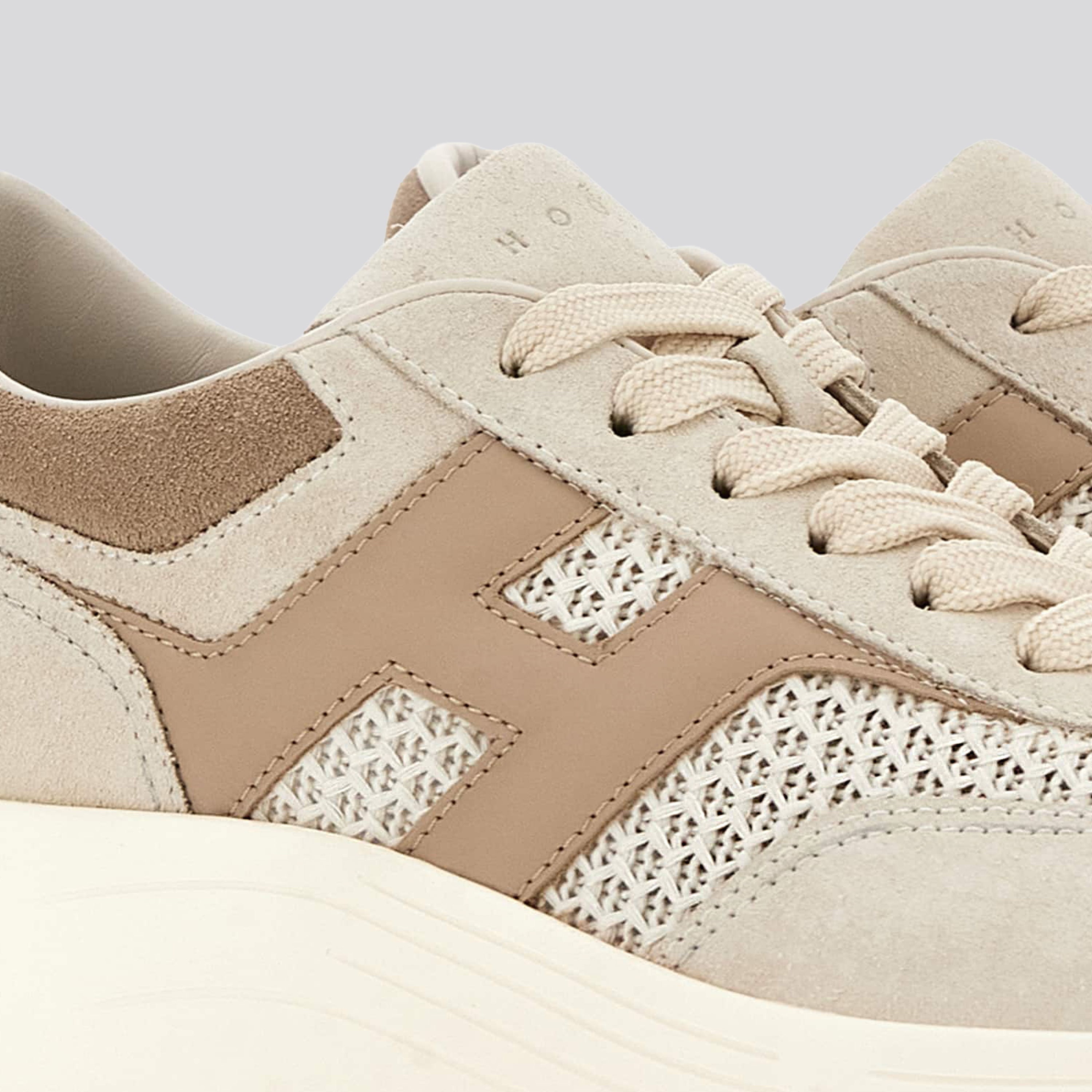 Sneakers Blancos Hogan Hi Fi Allacciato H