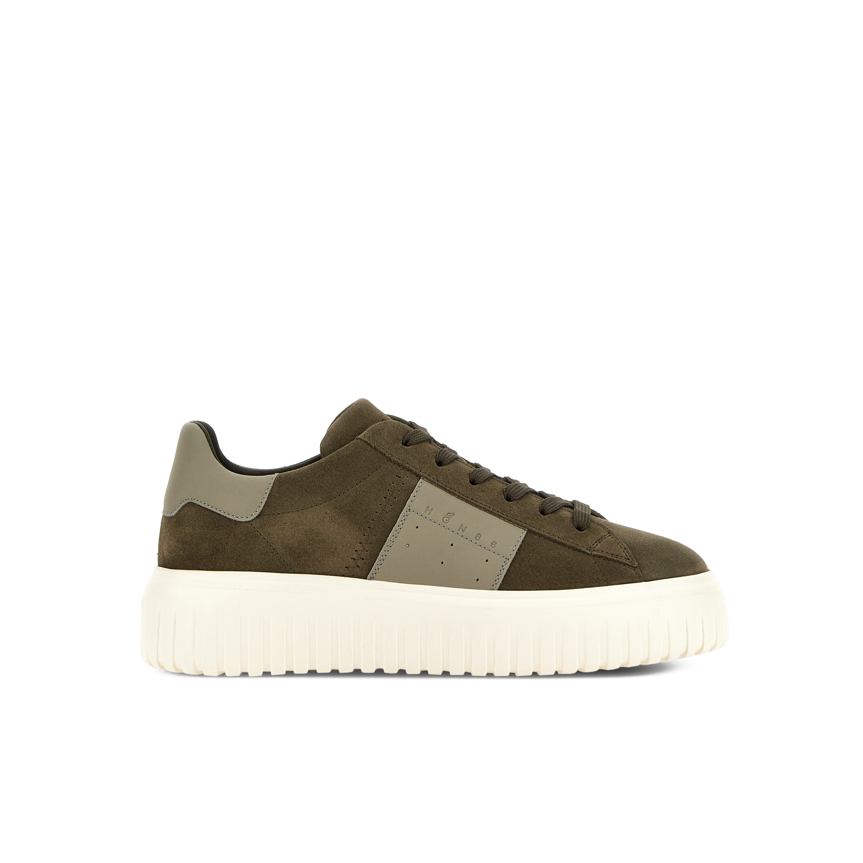 Sneakers Verdes Hogan H-Stripe