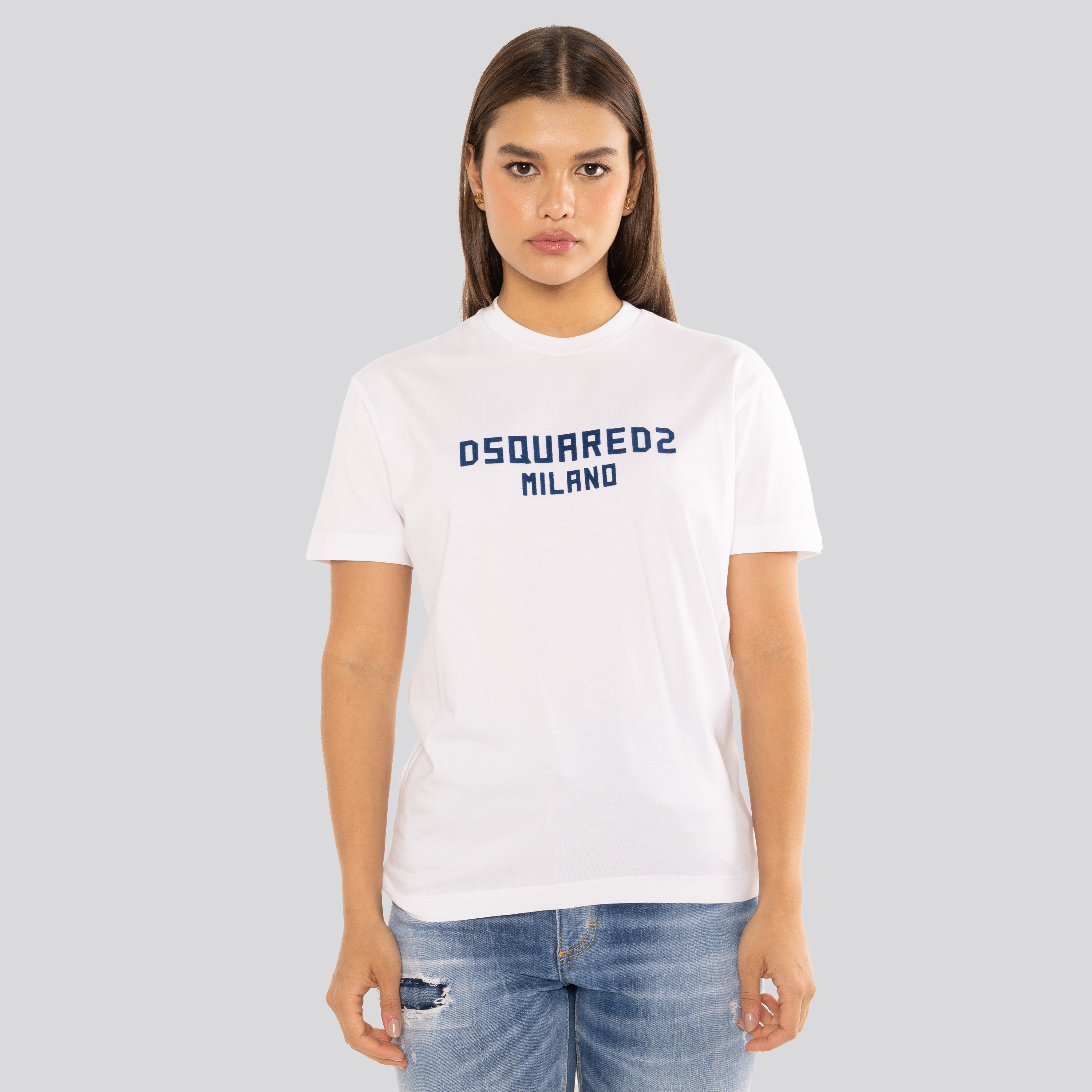 Camiseta Blanca Dsquared2 Milano
