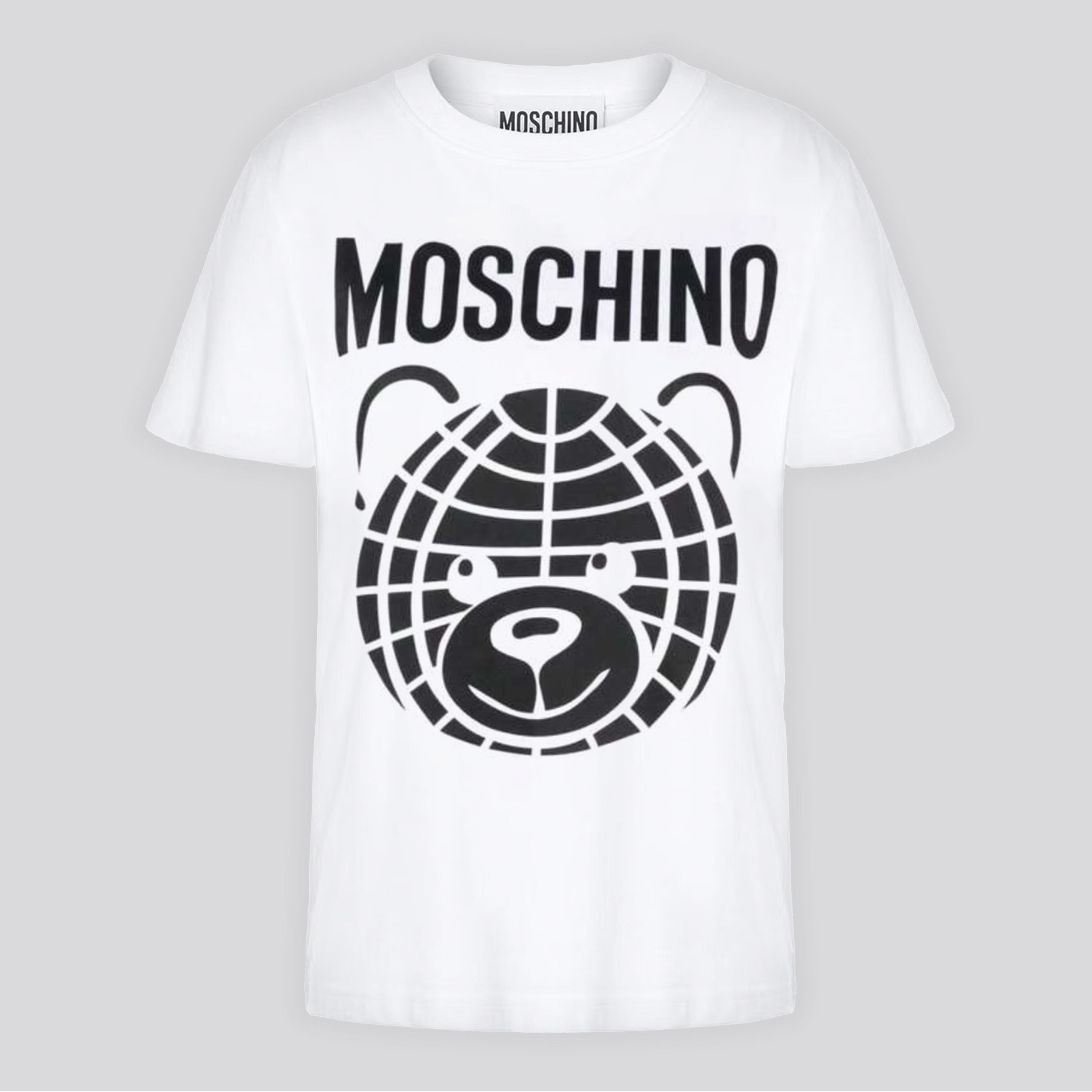 Camiseta Blanca Moschino Couture Teddy World
