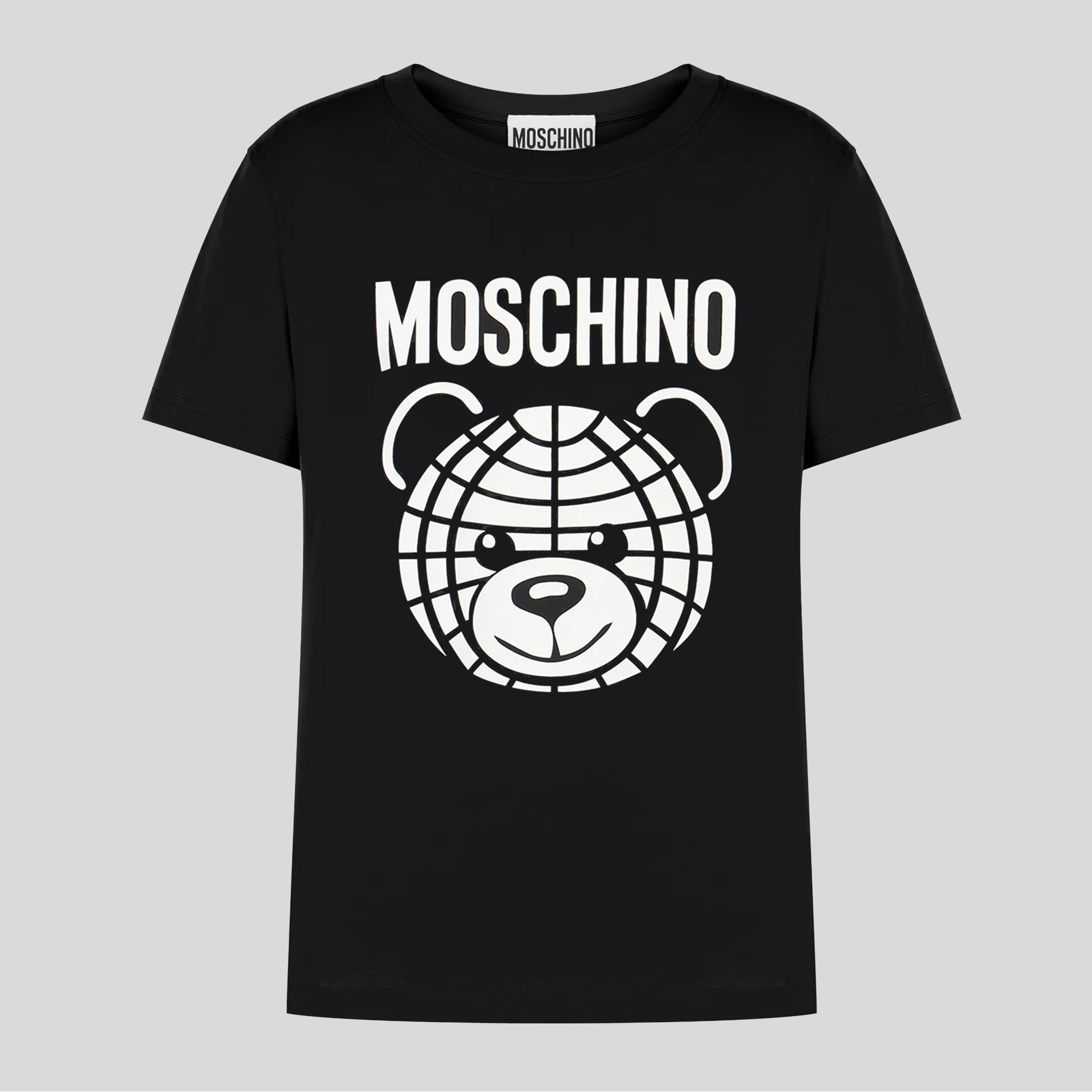 Camiseta Negra Moschino Couture Teddy World