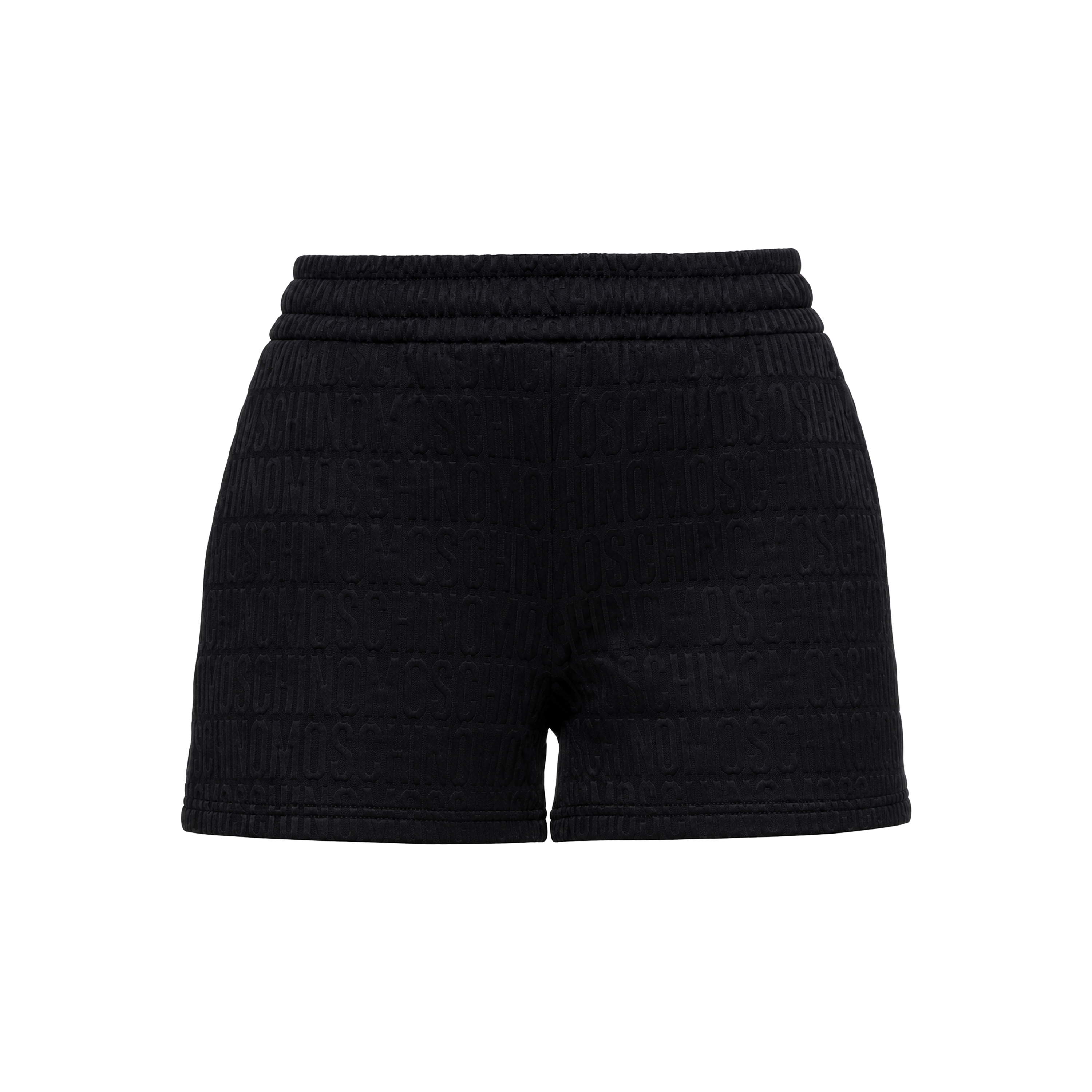 Short Negro Moschino Couture Monogram