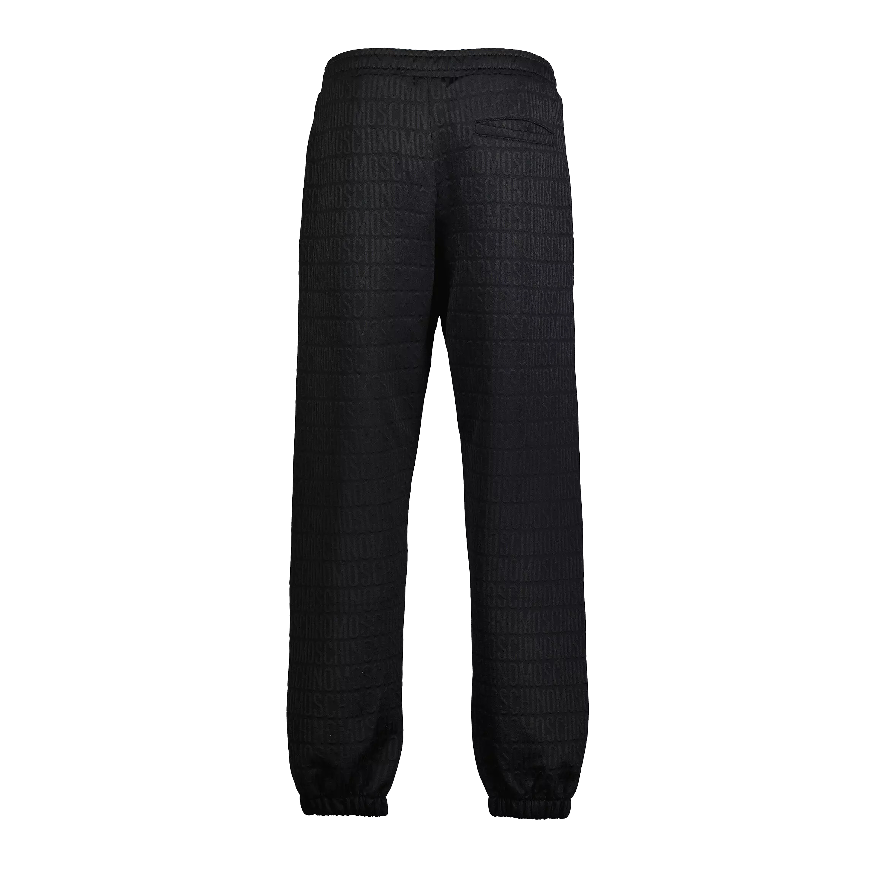 Jogger Negro Moschino Couture Monogram