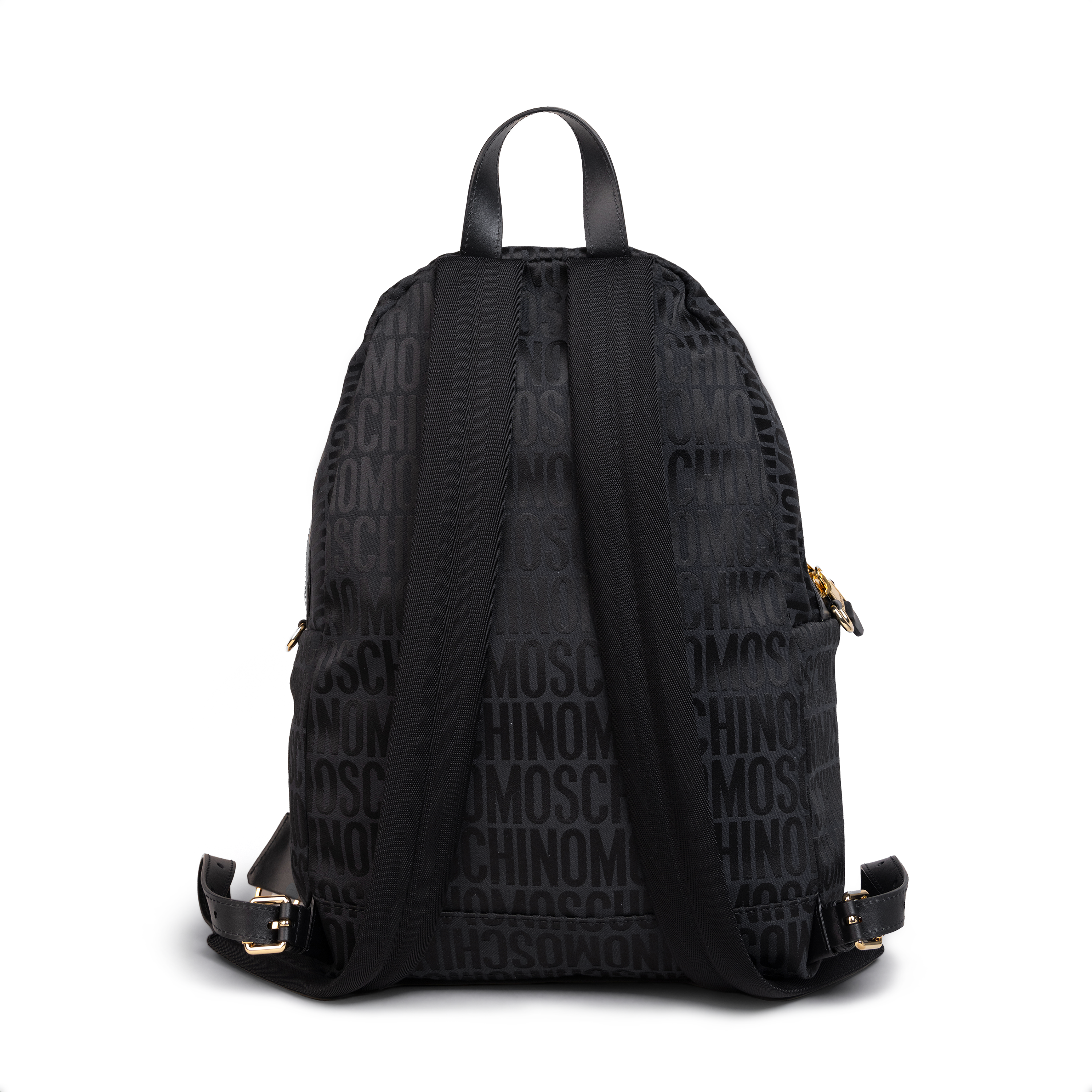 Morral Negro Moschino Couture Monogram