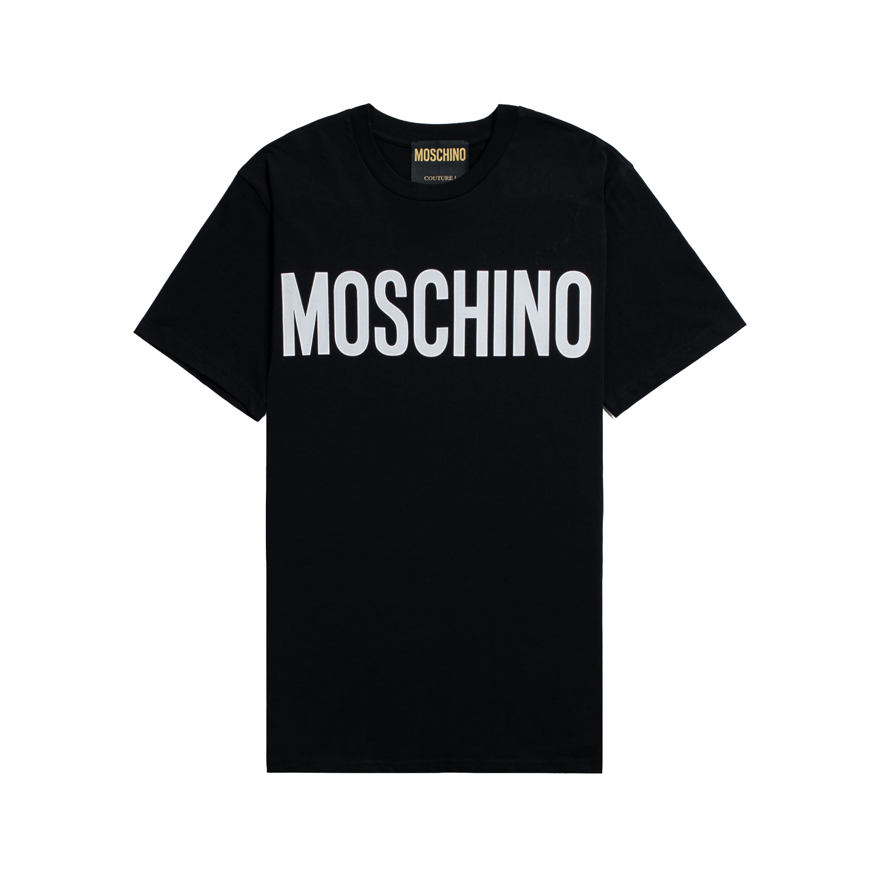 Camiseta Negra Moschino Logo