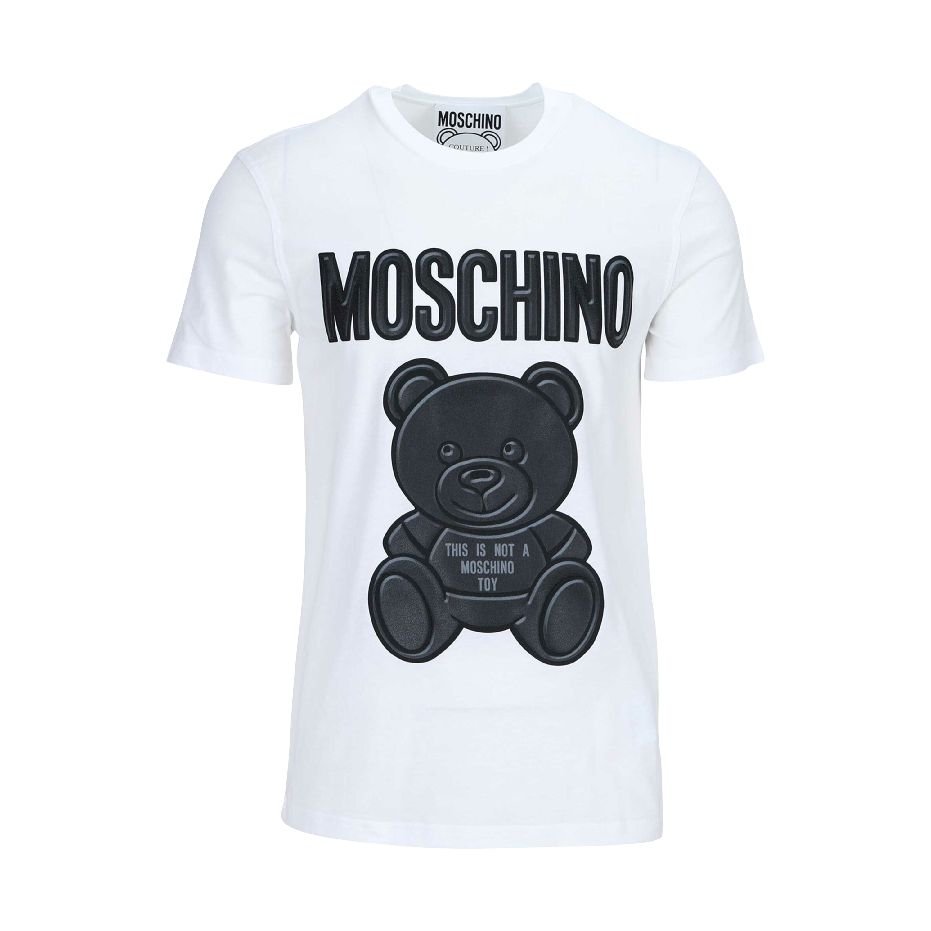 Camiseta Blanca Moschino Big Teddy