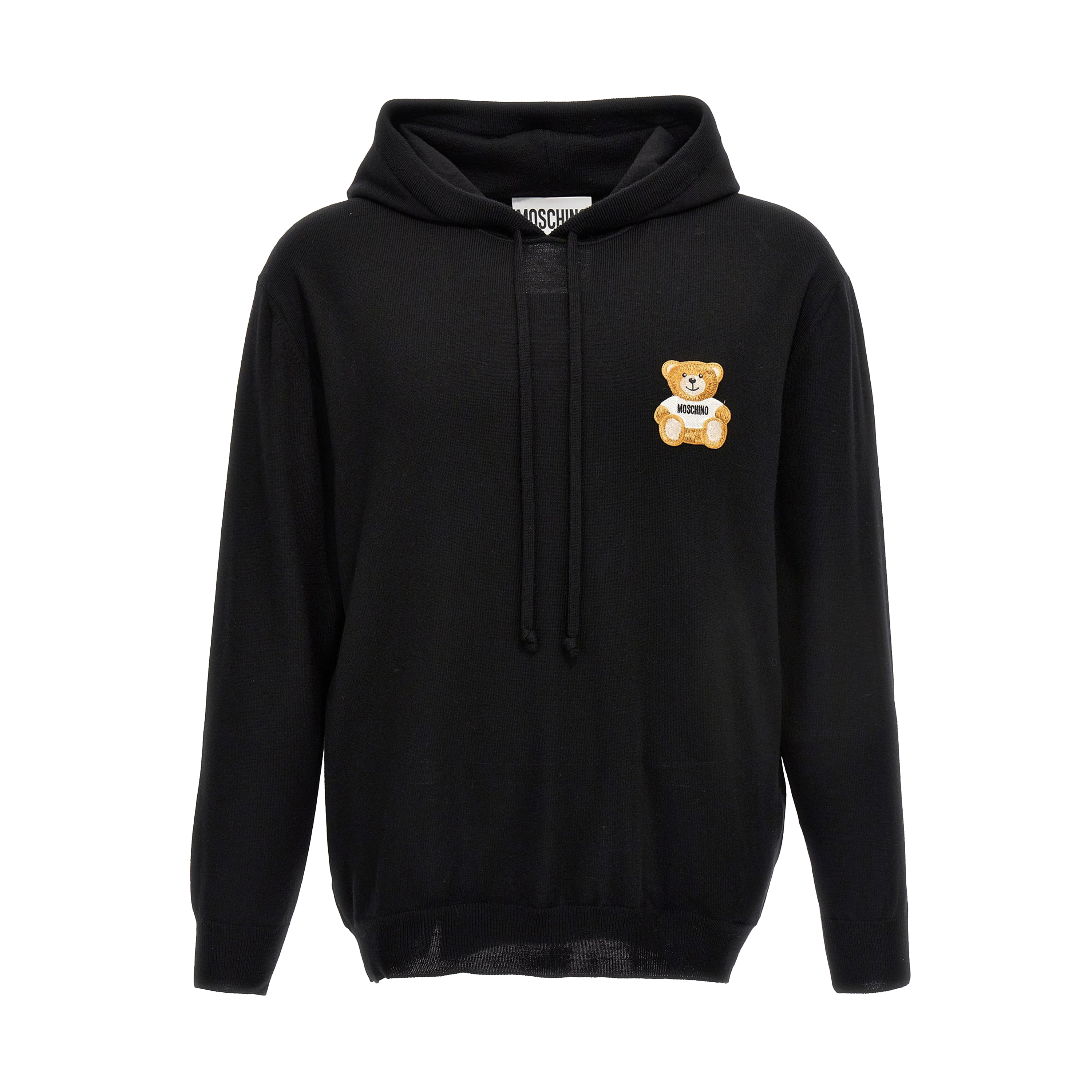 Buzo Negro Moschino Teddy Wool