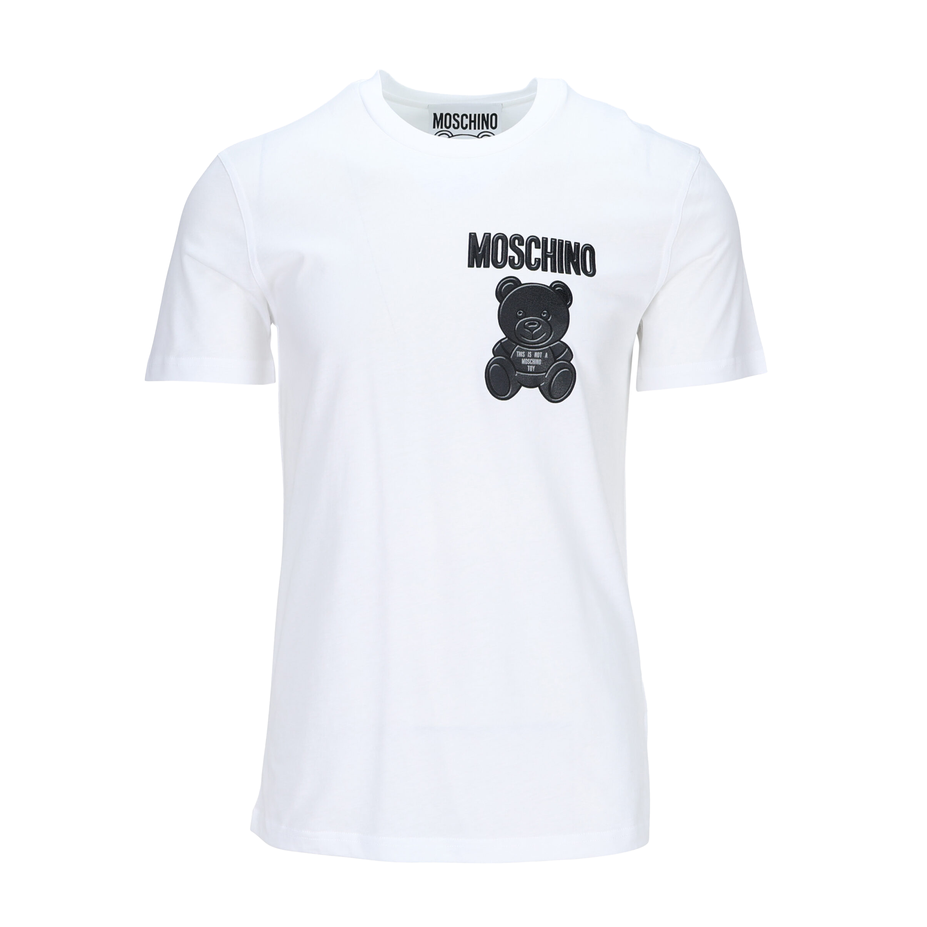 Camiseta Blanca Moschino Black Teddy