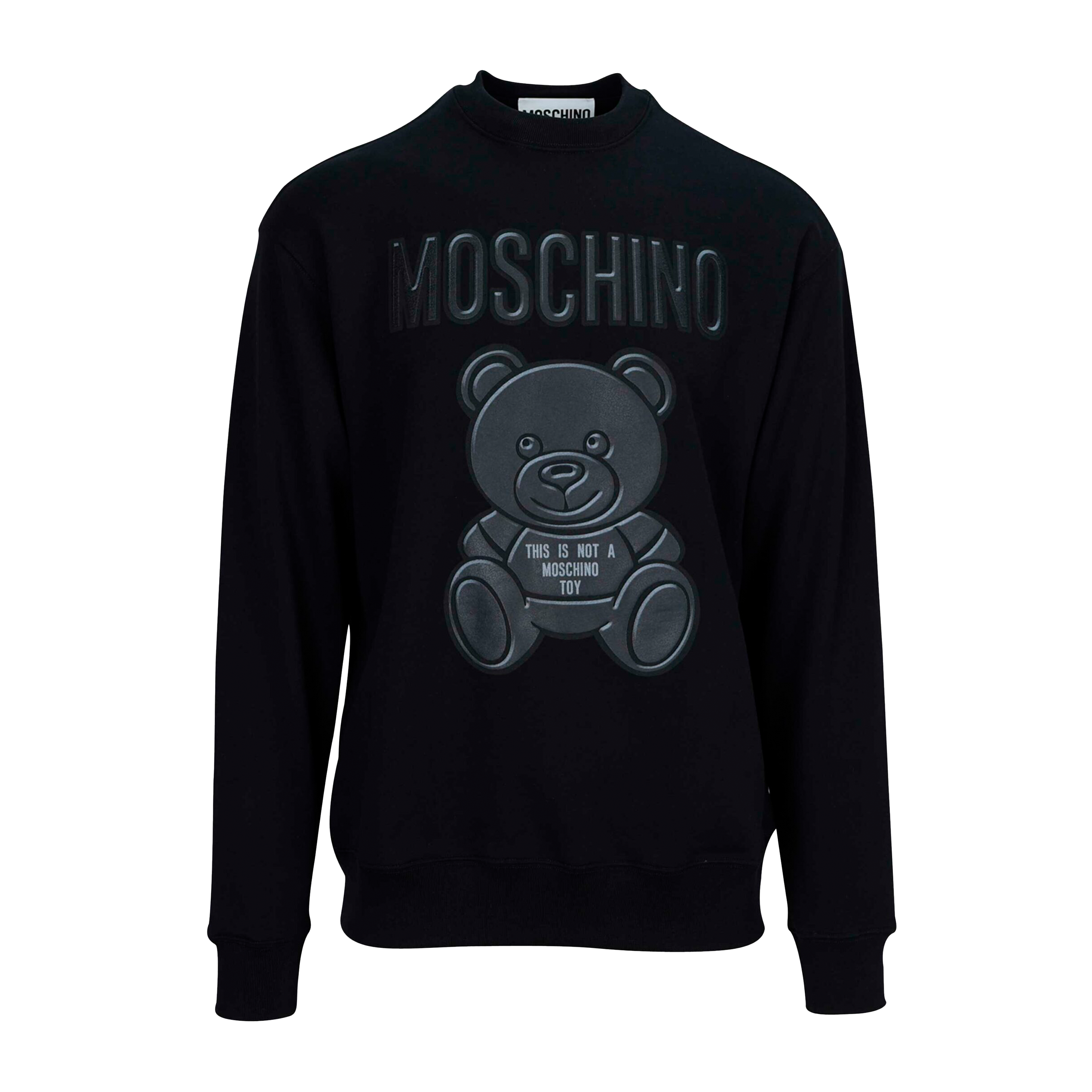 Buzo Negro Moschino Teddy