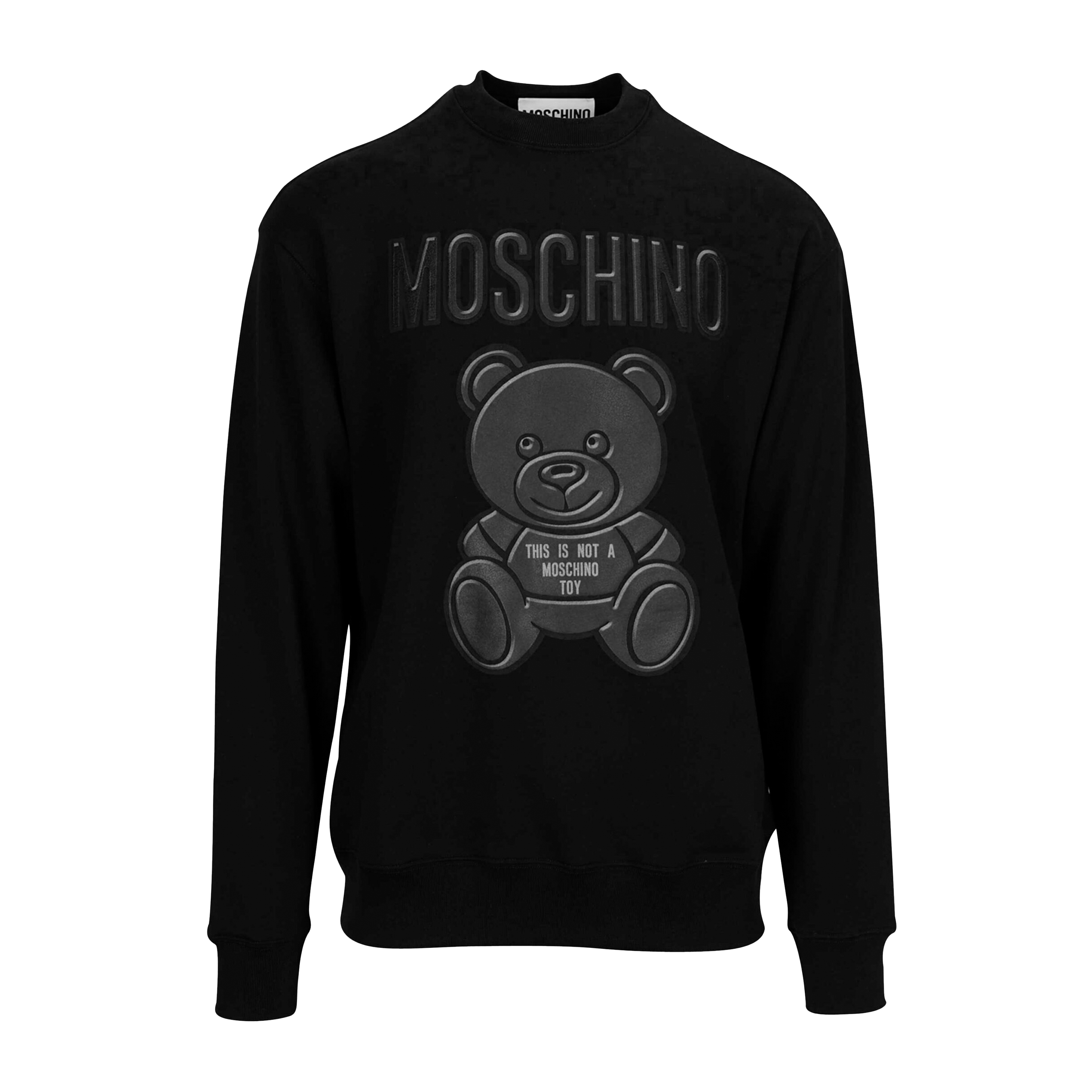 Buzo Negro Moschino Teddy