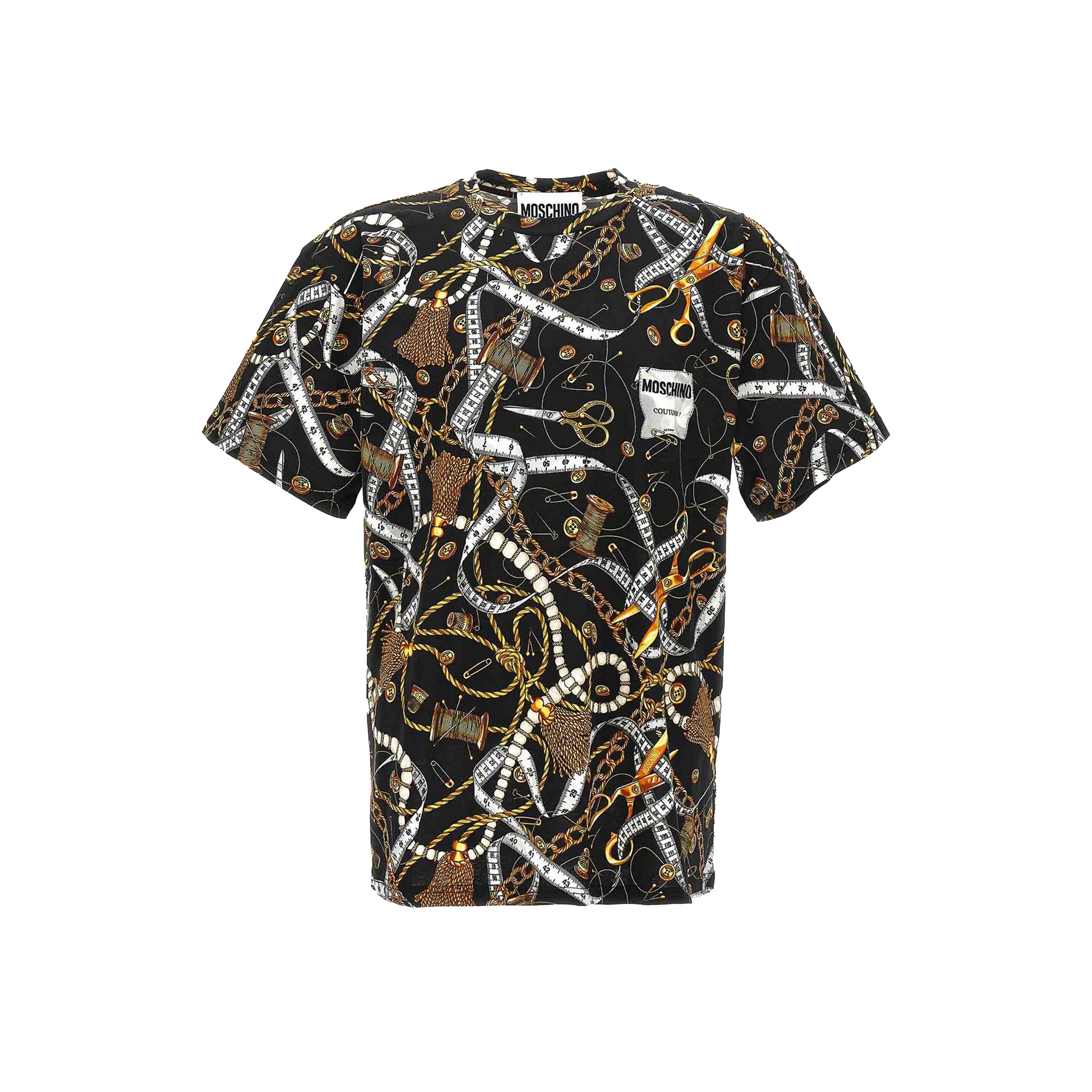 Camiseta Negra Moschino Taylor
